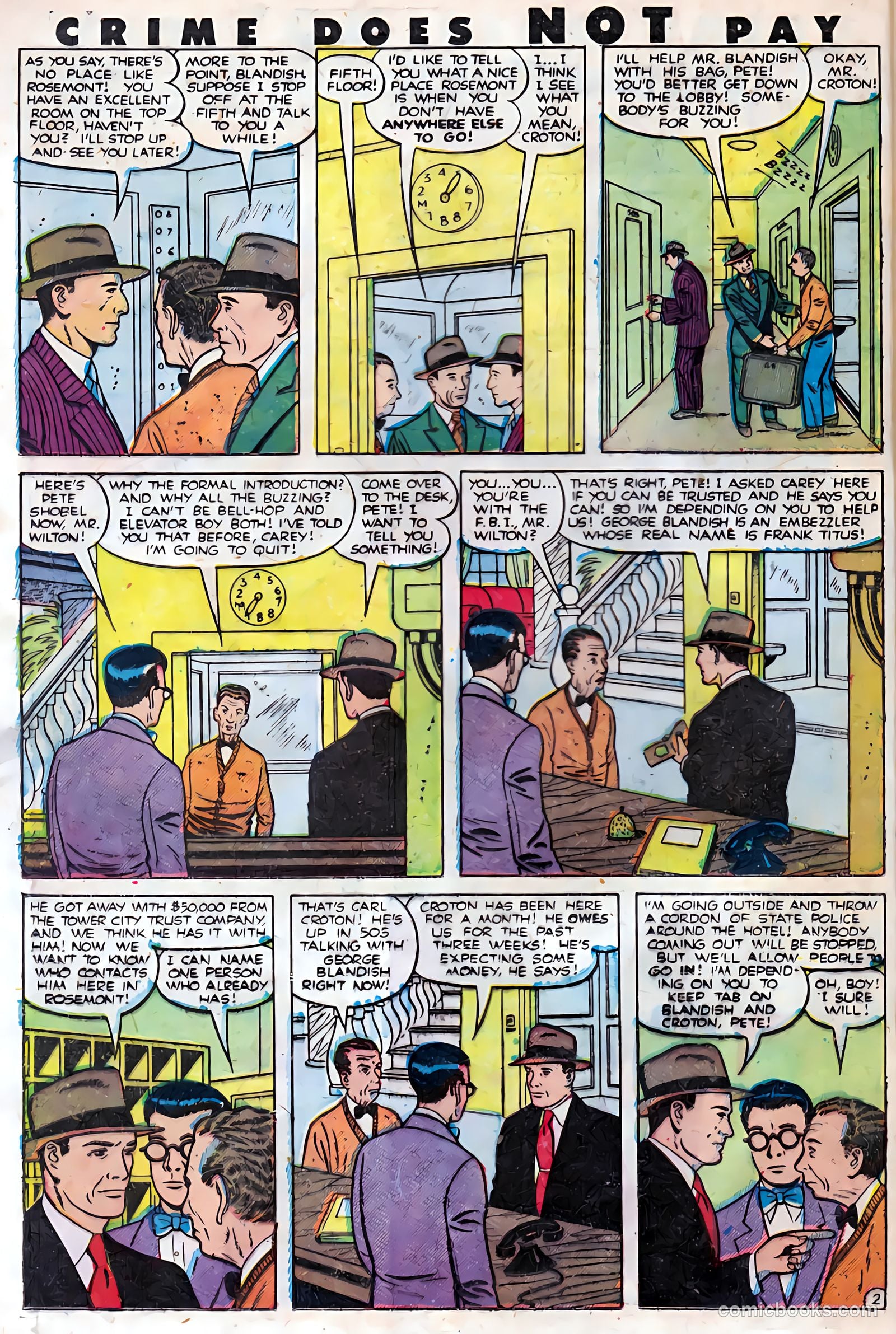 Crime Does Not Pay #103 (1951) — page 18 of 52