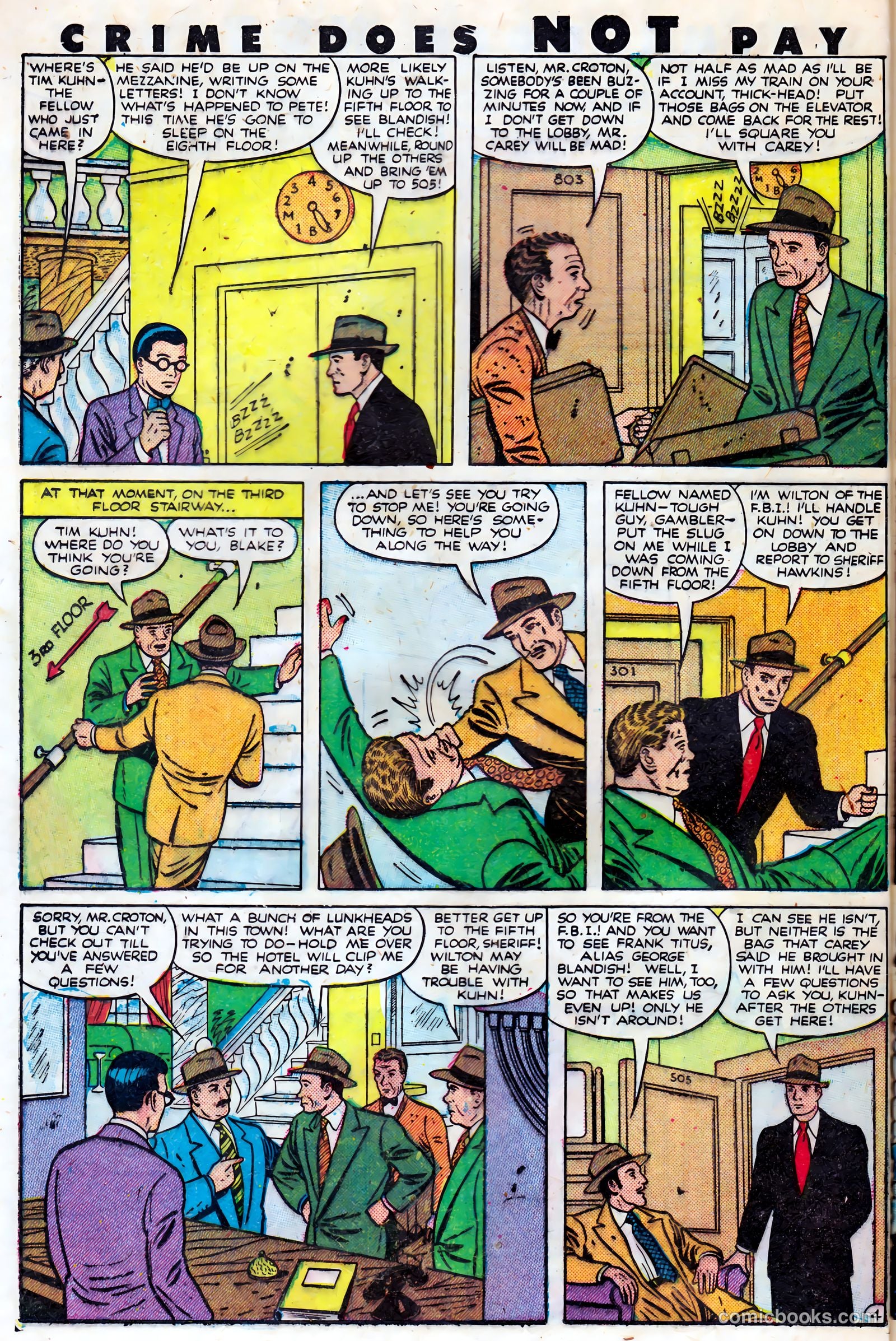 Crime Does Not Pay #103 (1951) — page 20 of 52