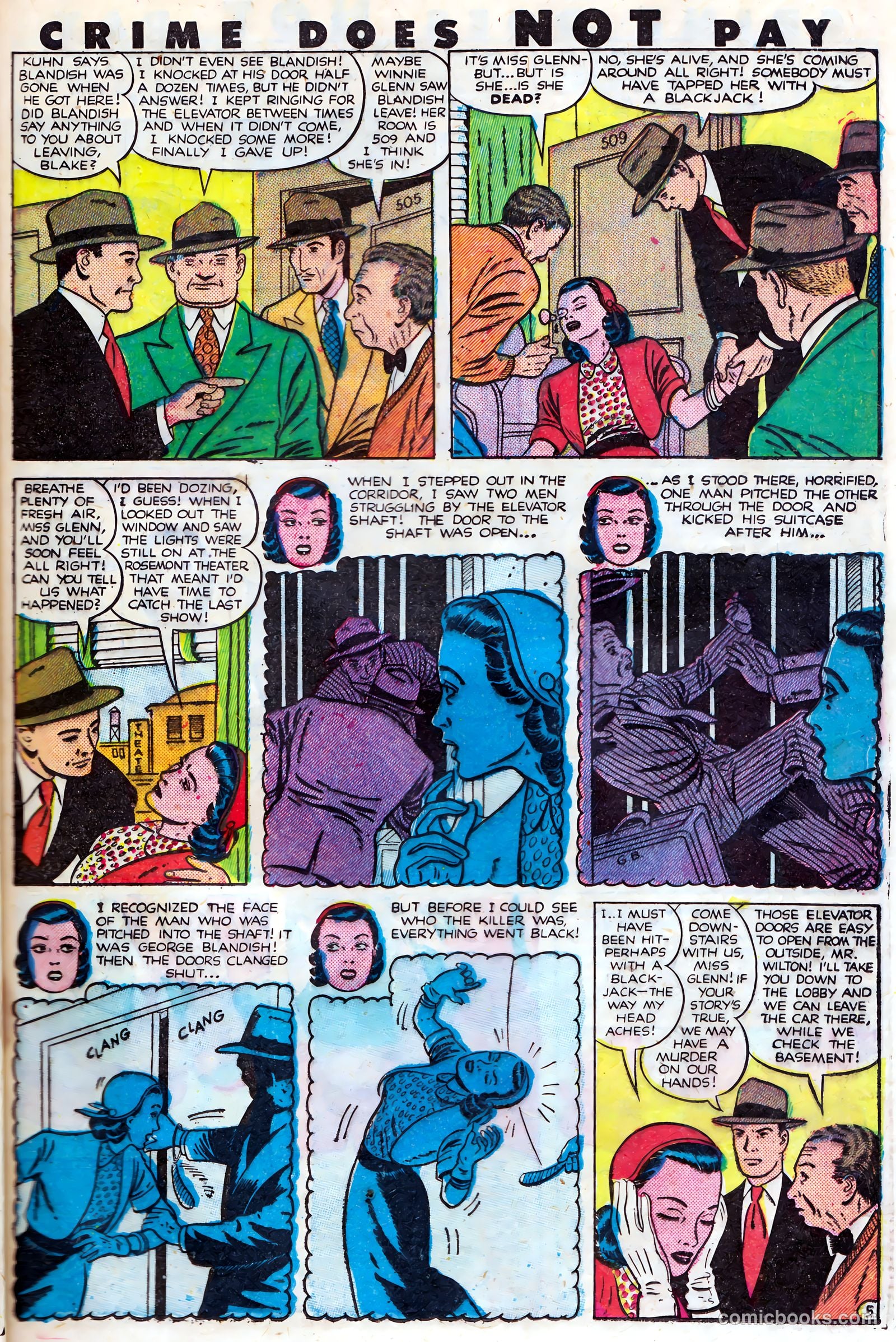 Crime Does Not Pay #103 (1951) — page 21 of 52