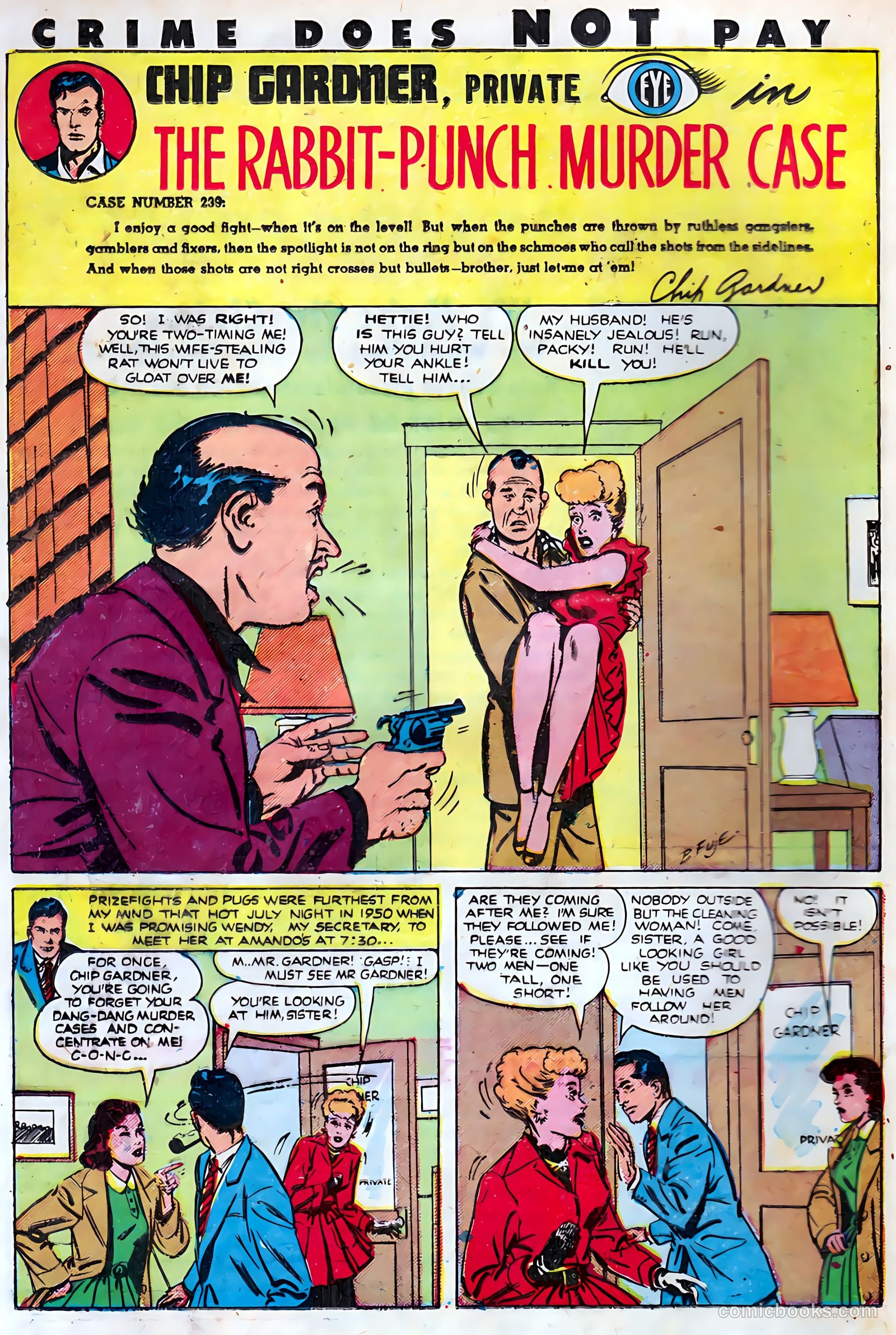 Crime Does Not Pay #103 (1951) — page 28 of 52