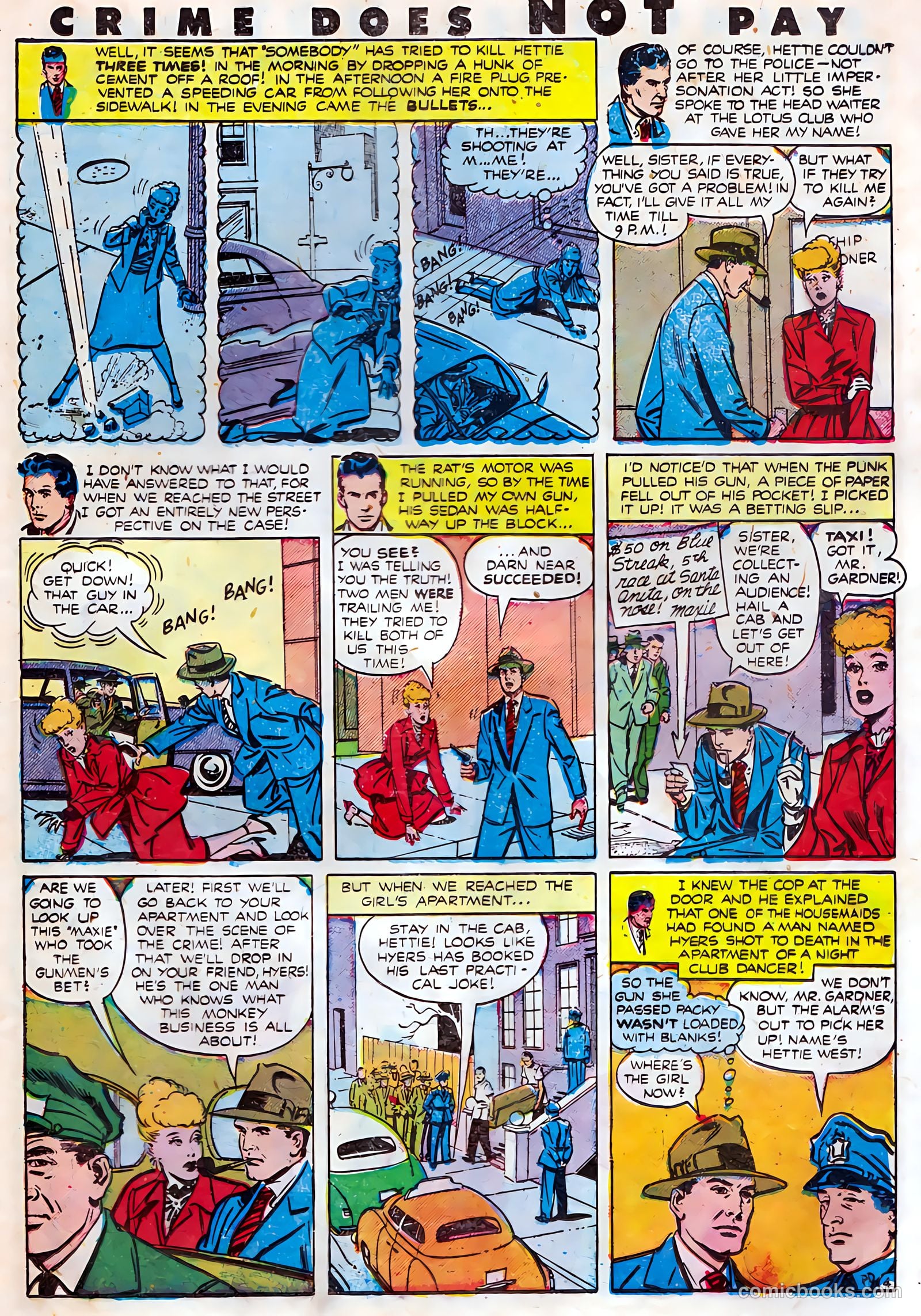 Crime Does Not Pay #103 (1951) — page 31 of 52