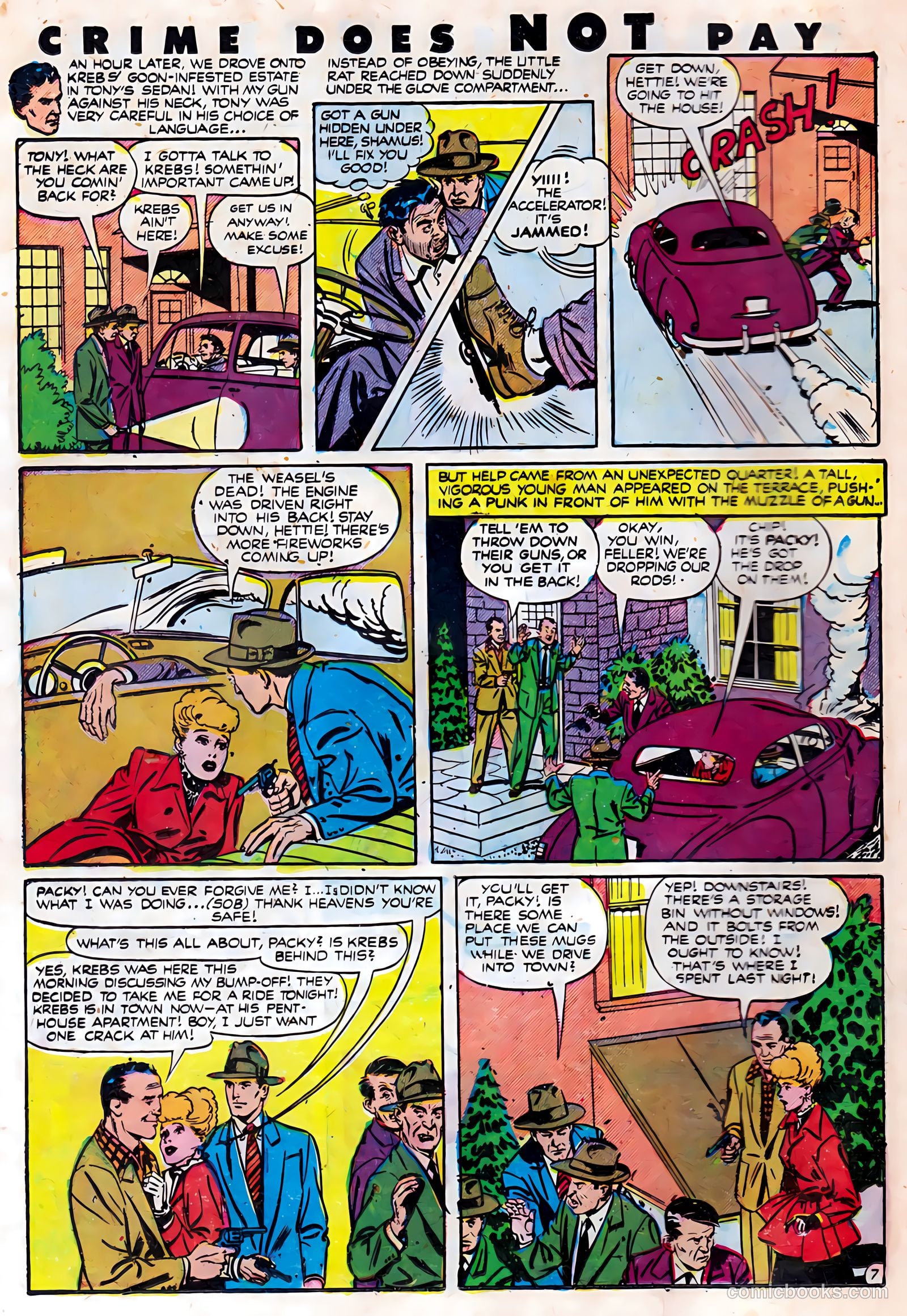 Crime Does Not Pay #103 (1951) — page 34 of 52