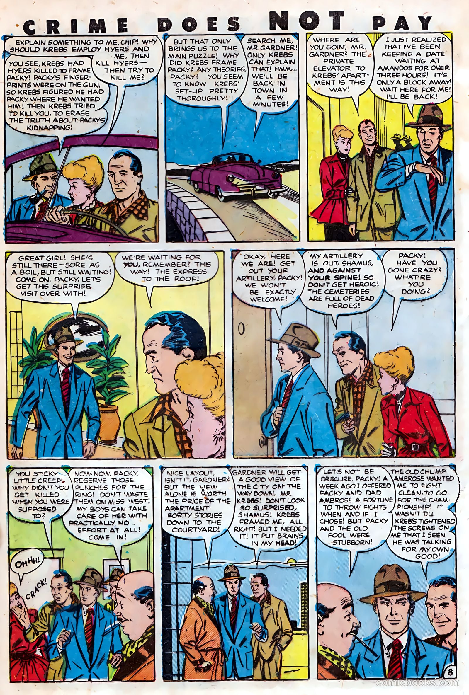 Crime Does Not Pay #103 (1951) — page 35 of 52