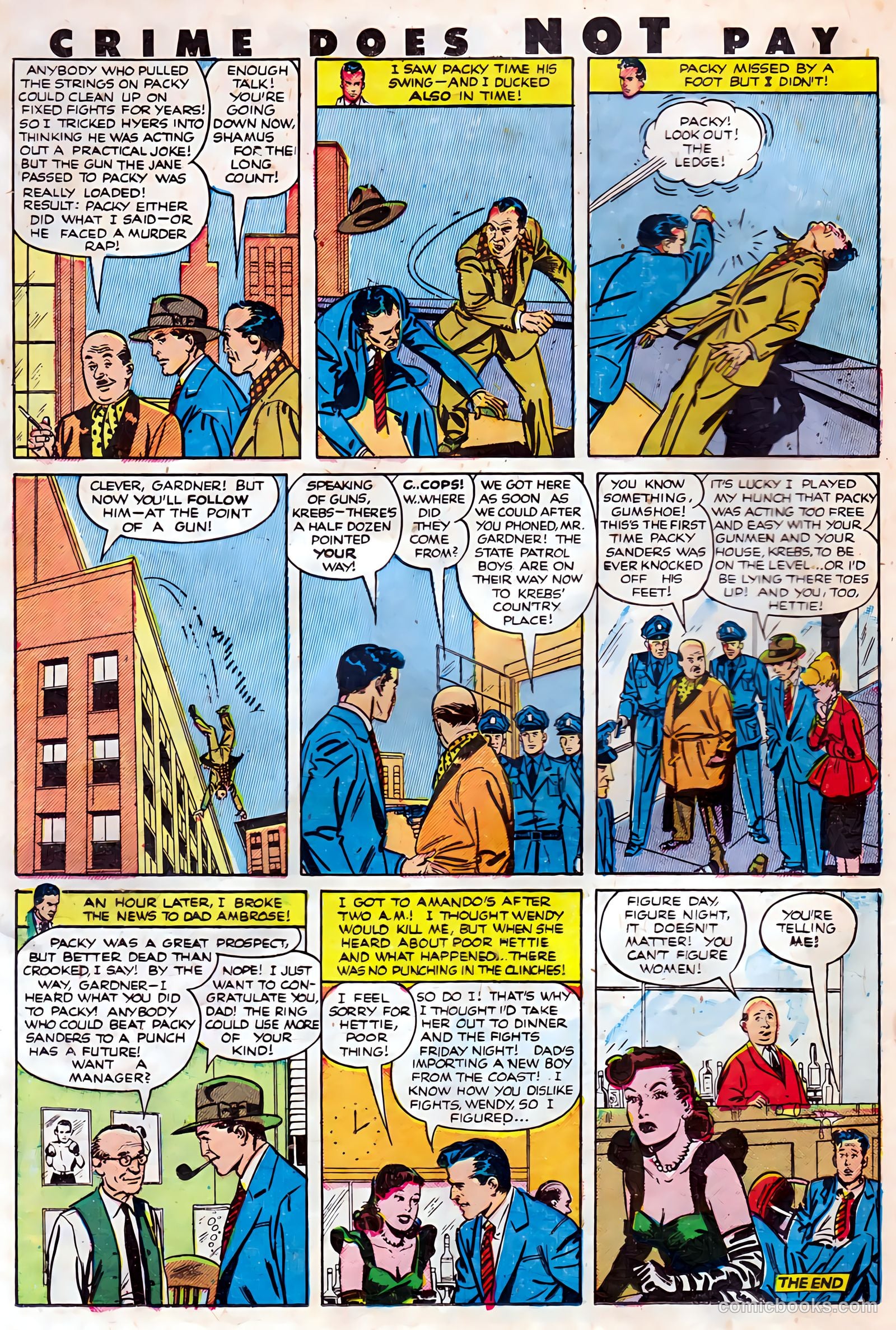 Crime Does Not Pay #103 (1951) — page 36 of 52