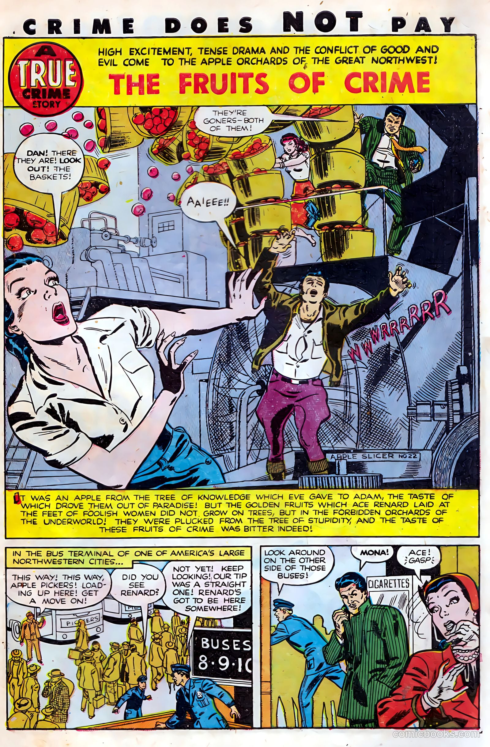 Crime Does Not Pay #103 (1951) — page 39 of 52