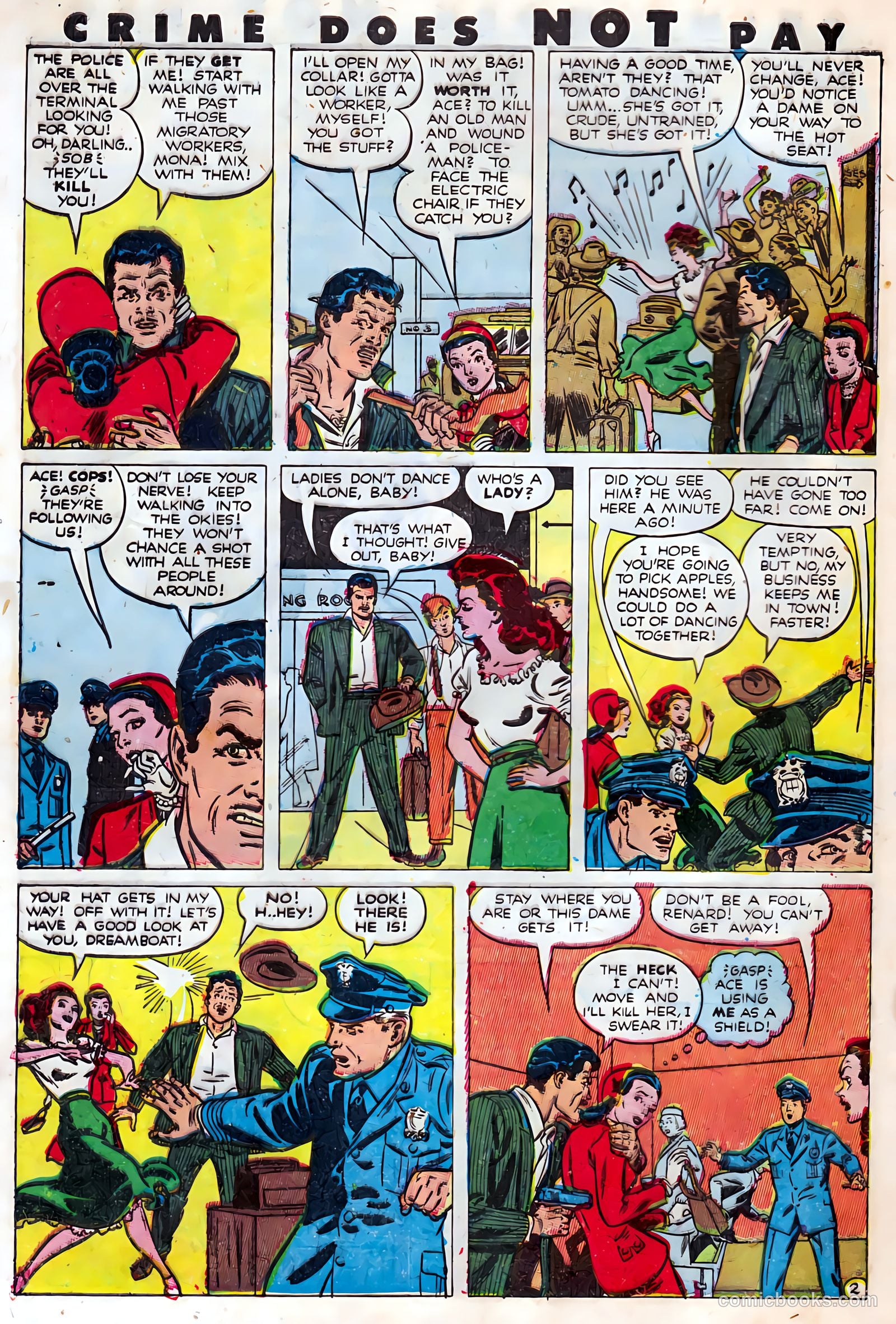 Crime Does Not Pay #103 (1951) — page 40 of 52