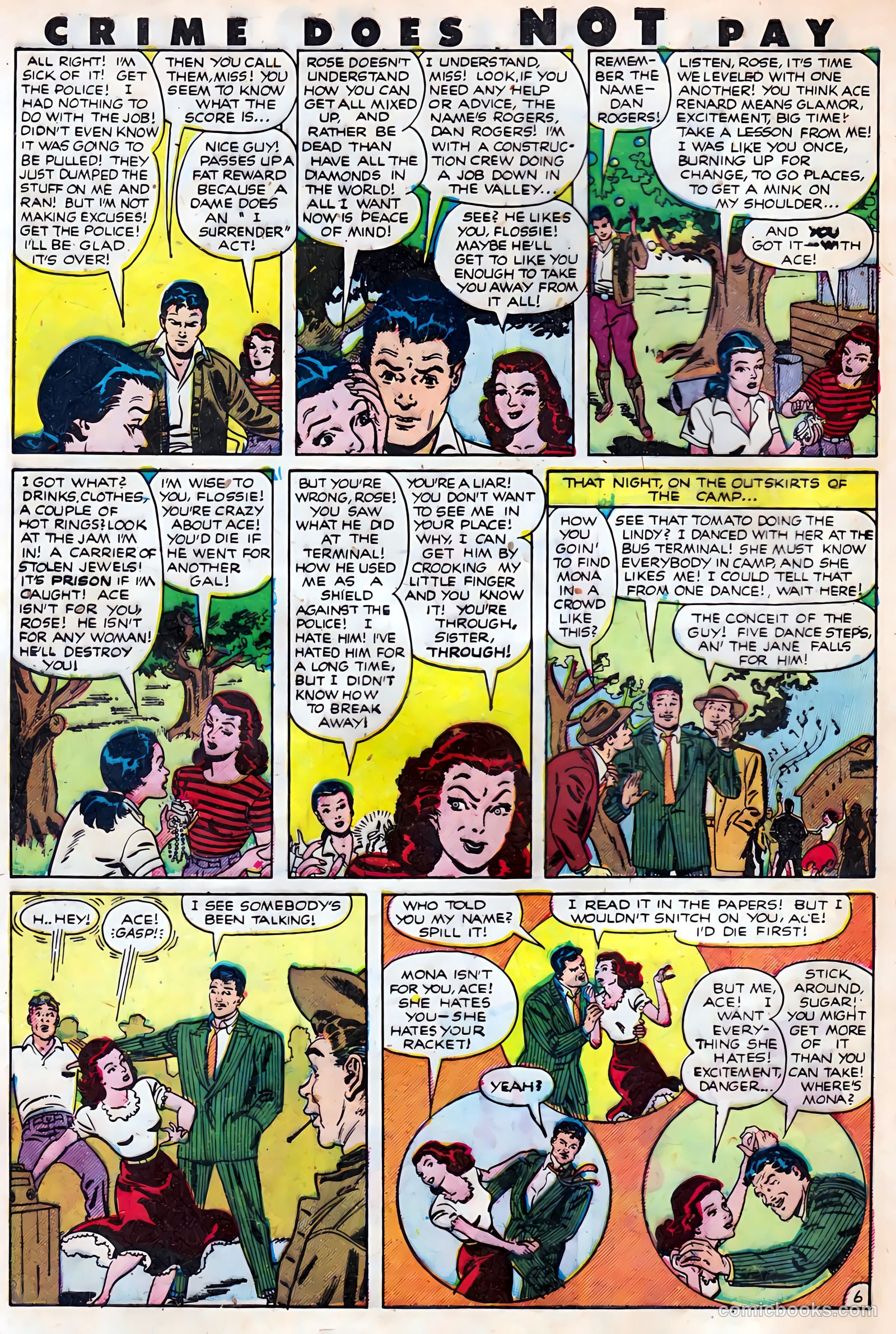 Crime Does Not Pay #103 (1951) — page 44 of 52