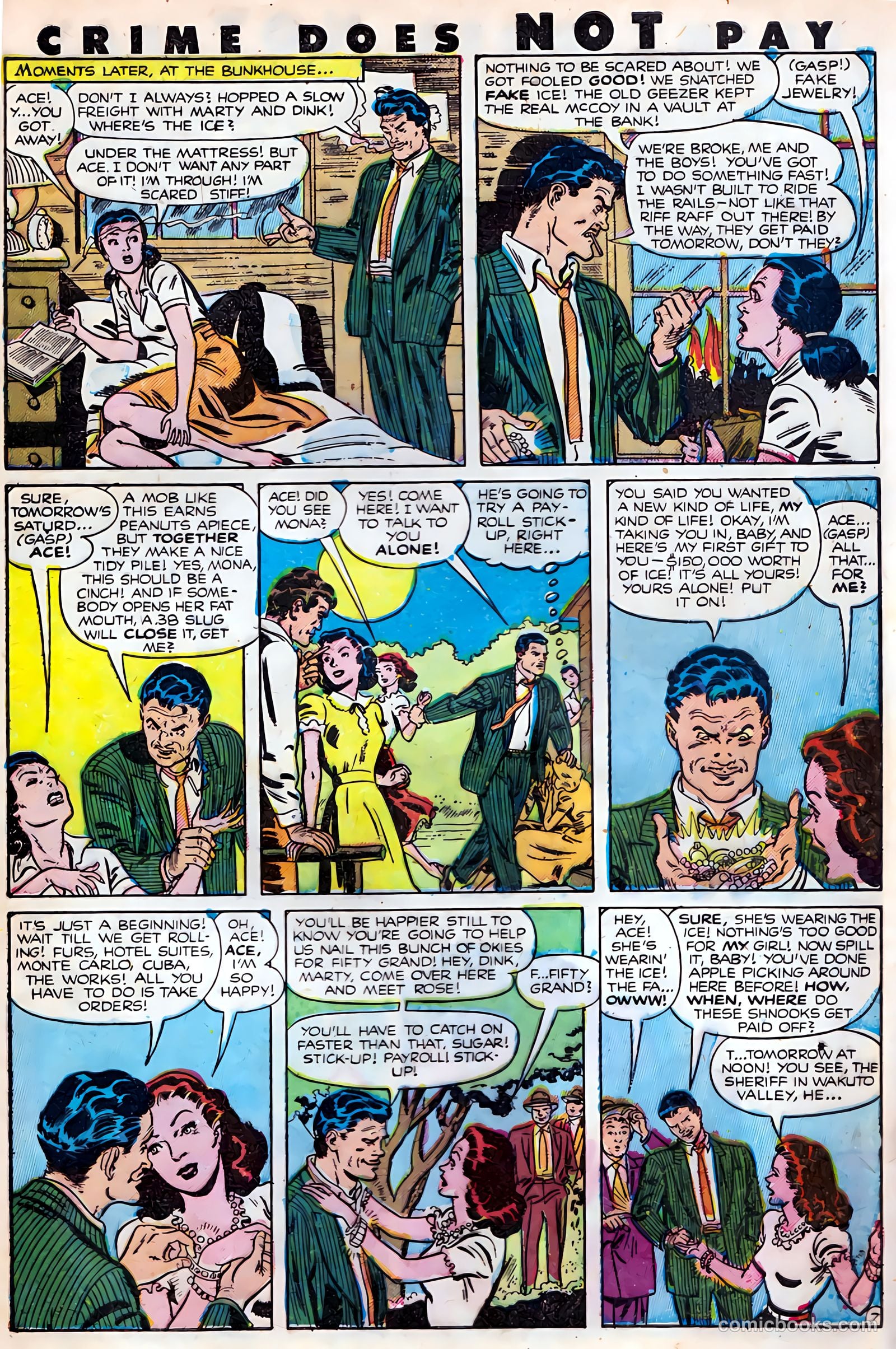 Crime Does Not Pay #103 (1951) — page 45 of 52