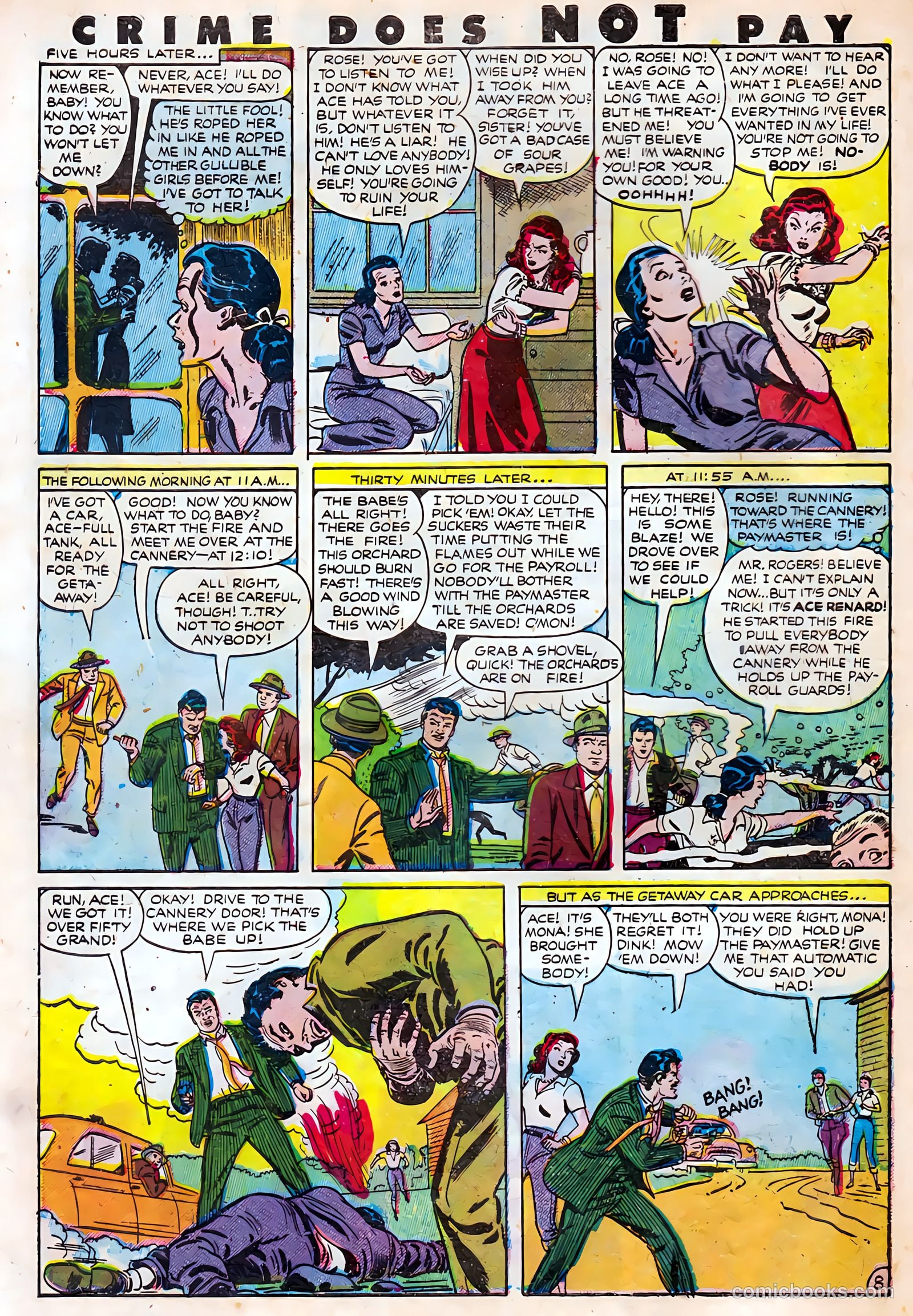 Crime Does Not Pay #103 (1951) — page 46 of 52