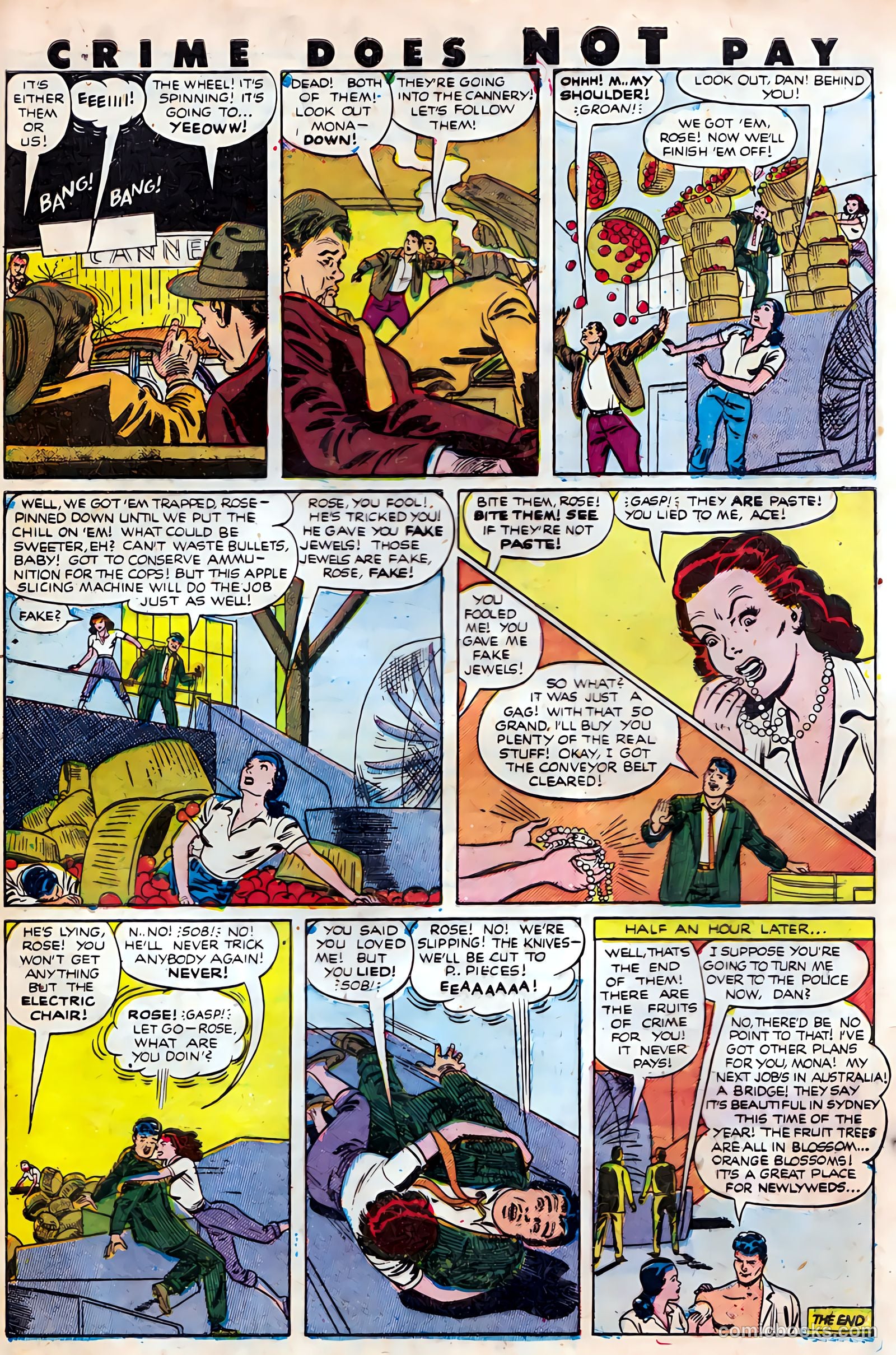 Crime Does Not Pay #103 (1951) — page 47 of 52