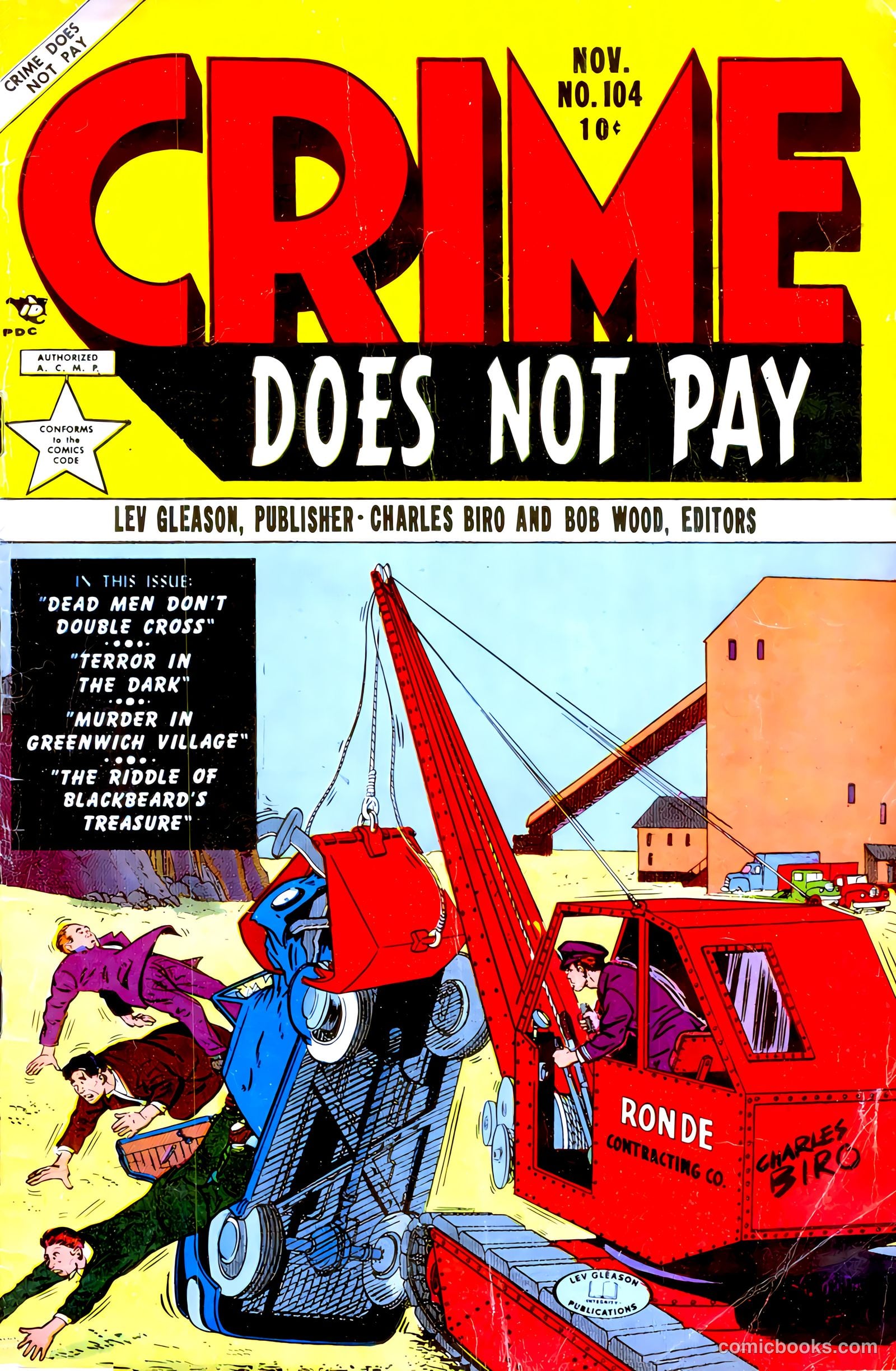 Crime Does Not Pay #104