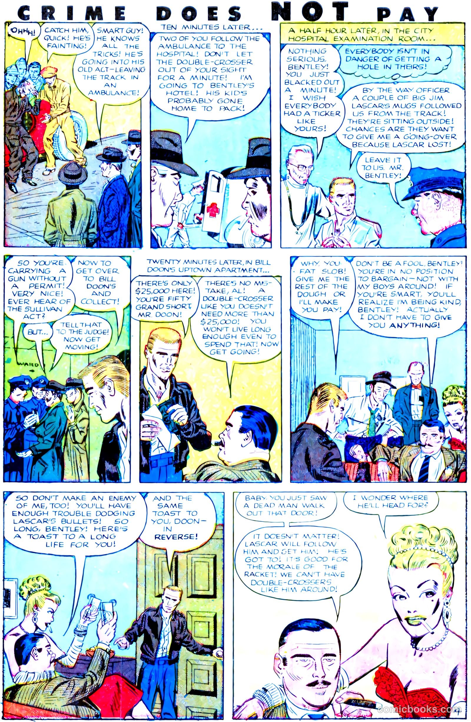 Crime Does Not Pay #104 (1951) — page 6 of 36