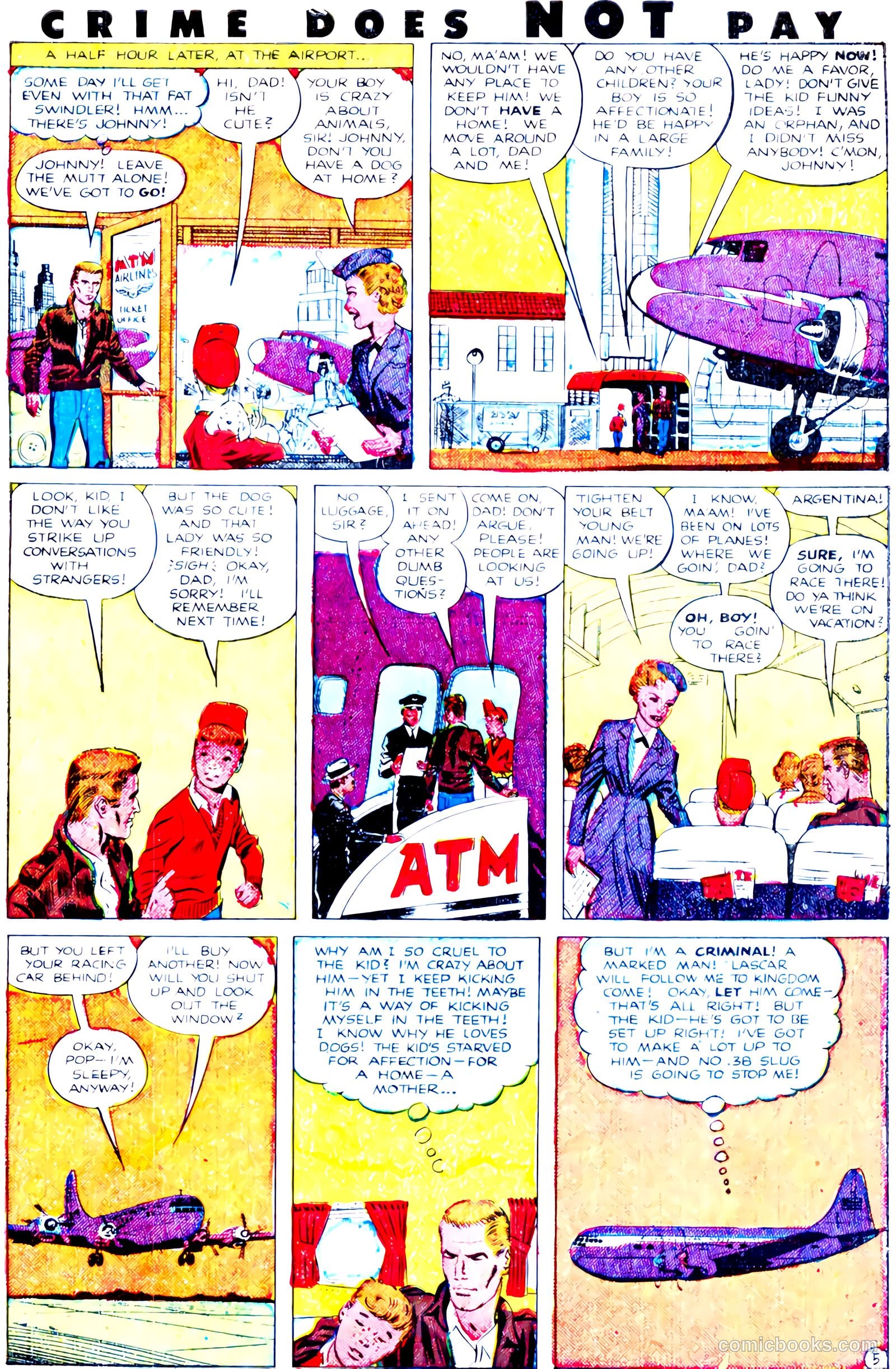 Crime Does Not Pay #104 (1951) — page 7 of 36