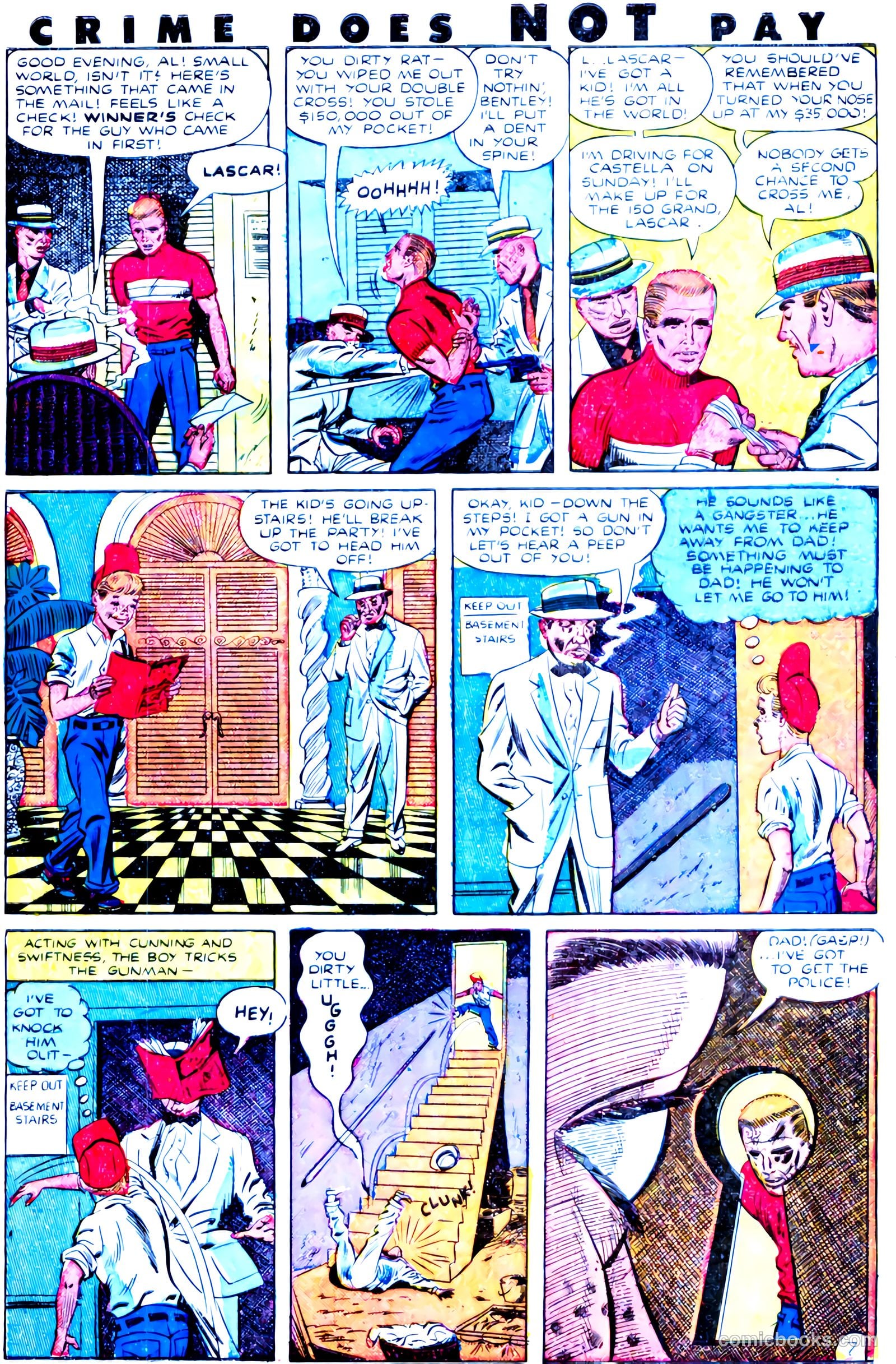 Crime Does Not Pay #104 (1951) — page 9 of 36