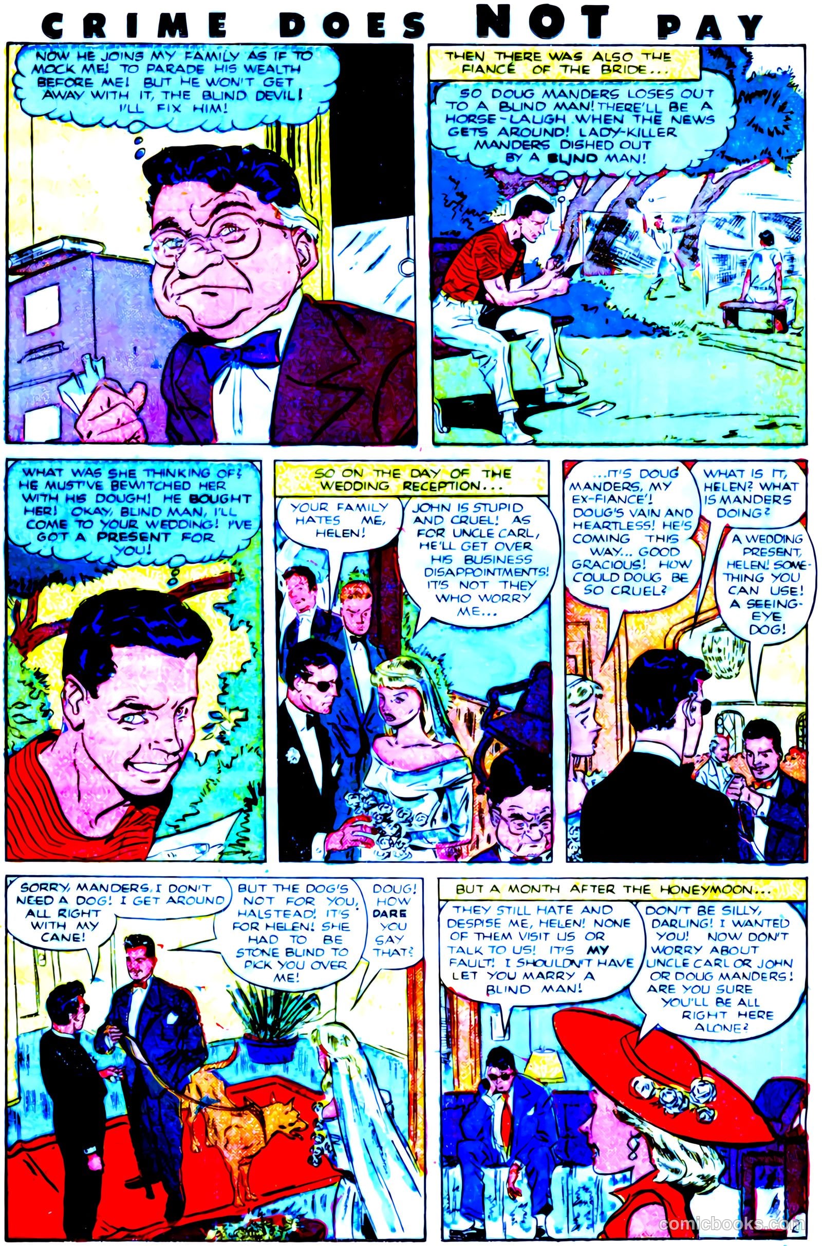 Crime Does Not Pay #104 (1951) — page 16 of 36