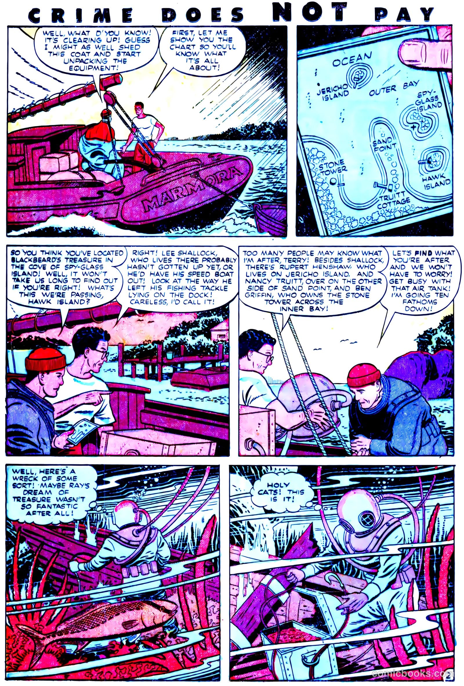 Crime Does Not Pay #104 (1951) — page 24 of 36