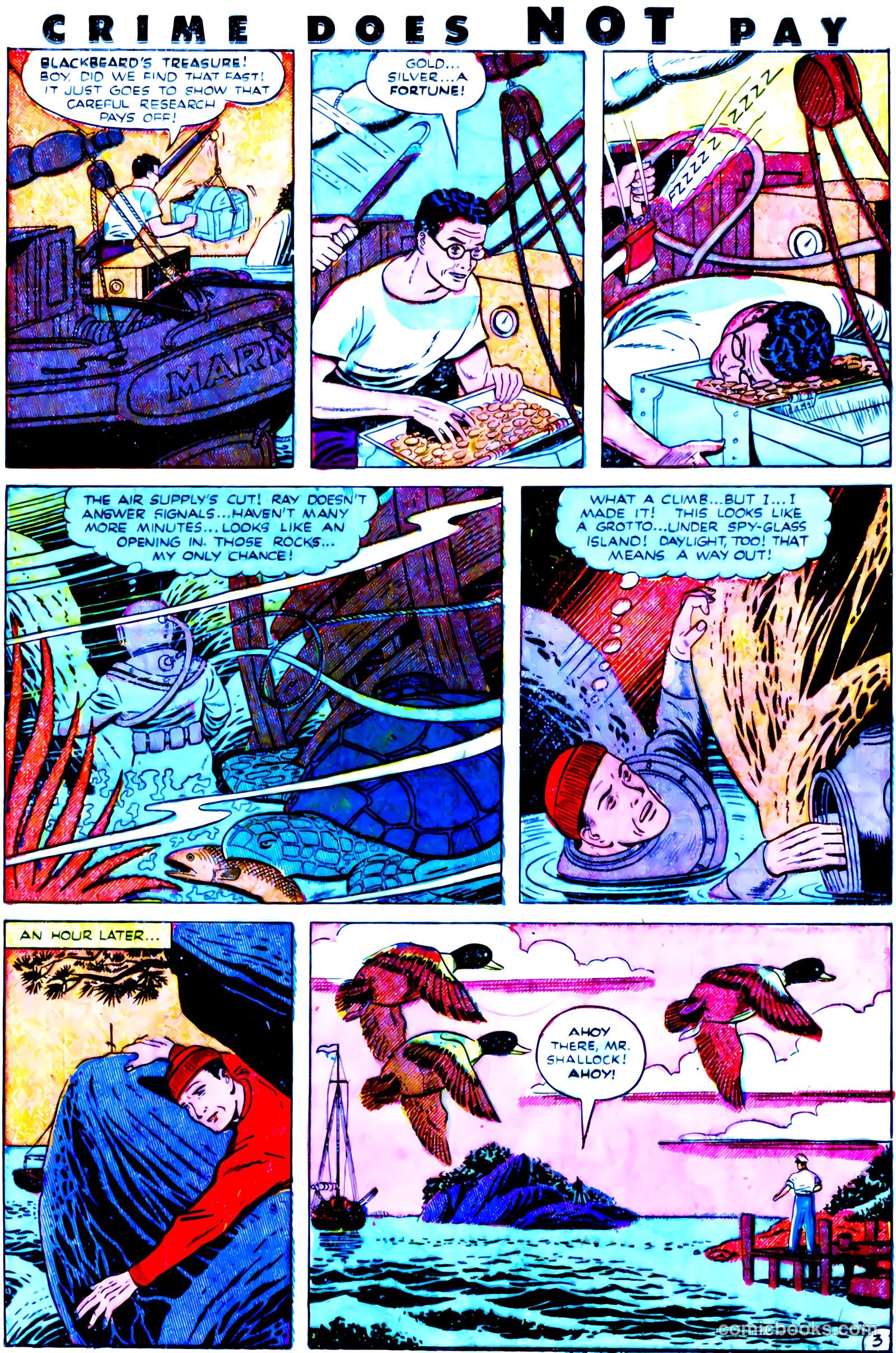 Crime Does Not Pay #104 (1951) — page 25 of 36