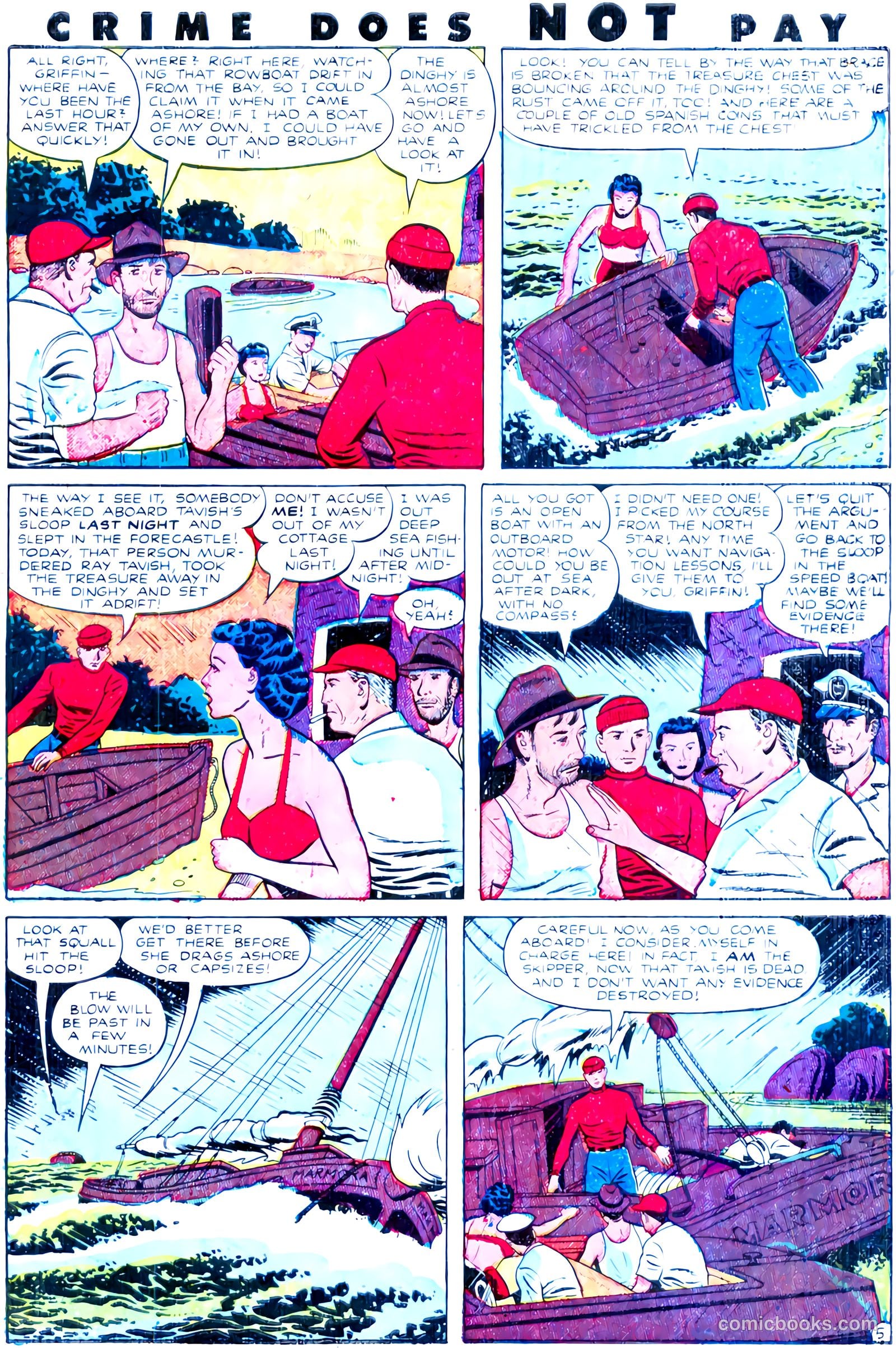 Crime Does Not Pay #104 (1951) — page 27 of 36