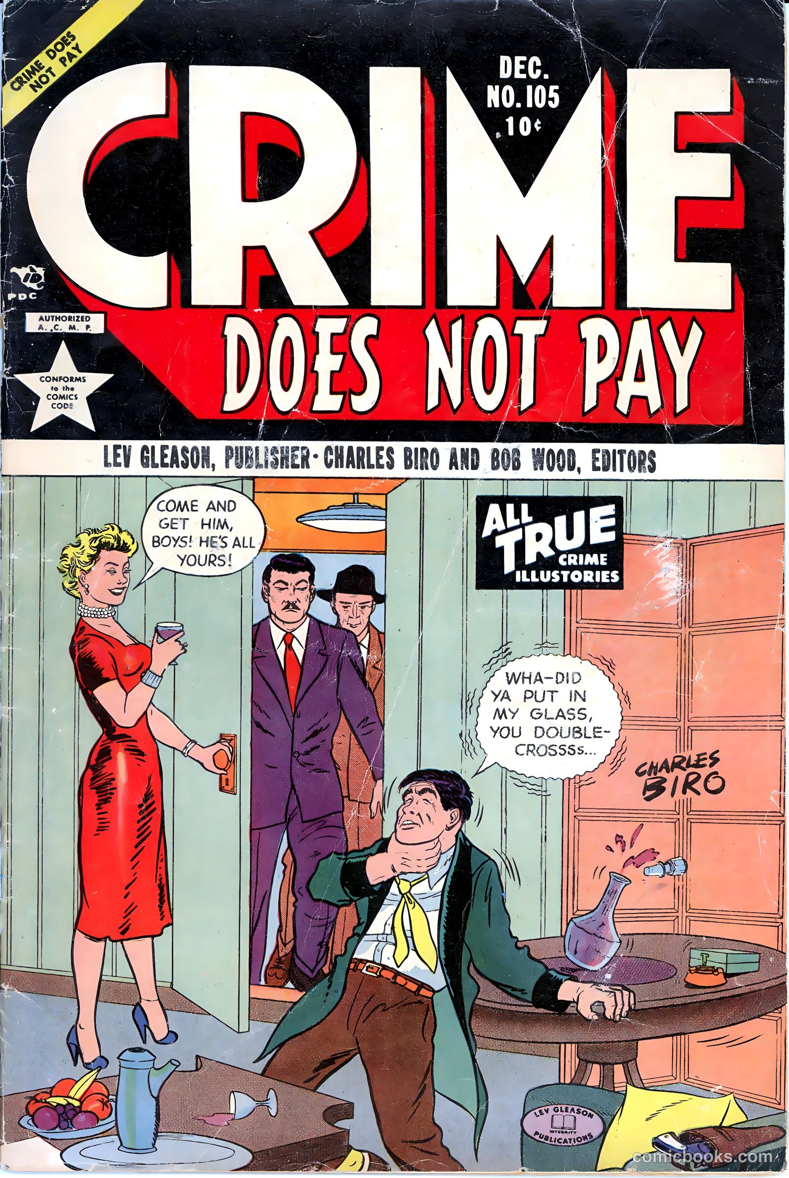 Crime Does Not Pay #105