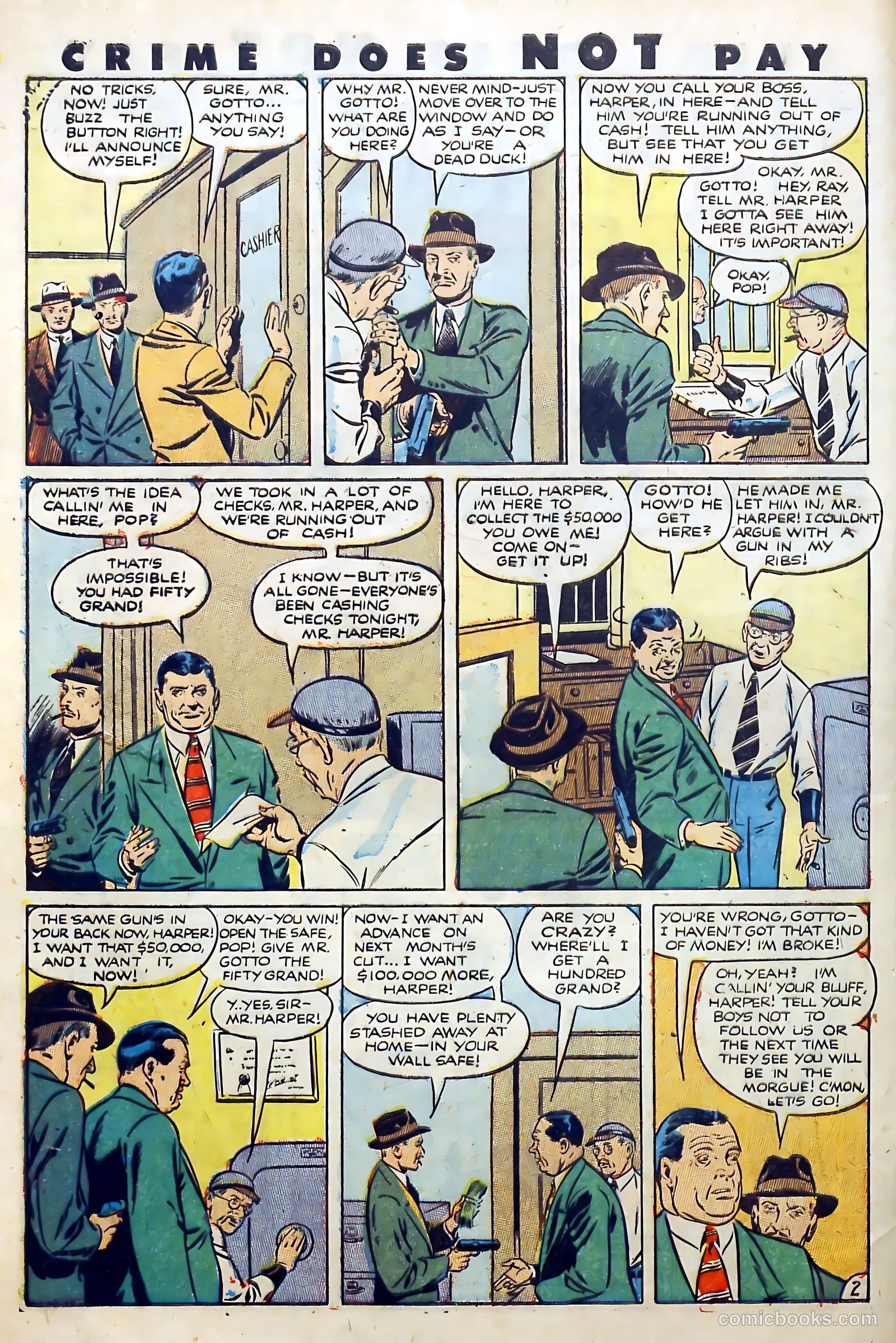 Crime Does Not Pay #105 (1951) — page 4 of 37