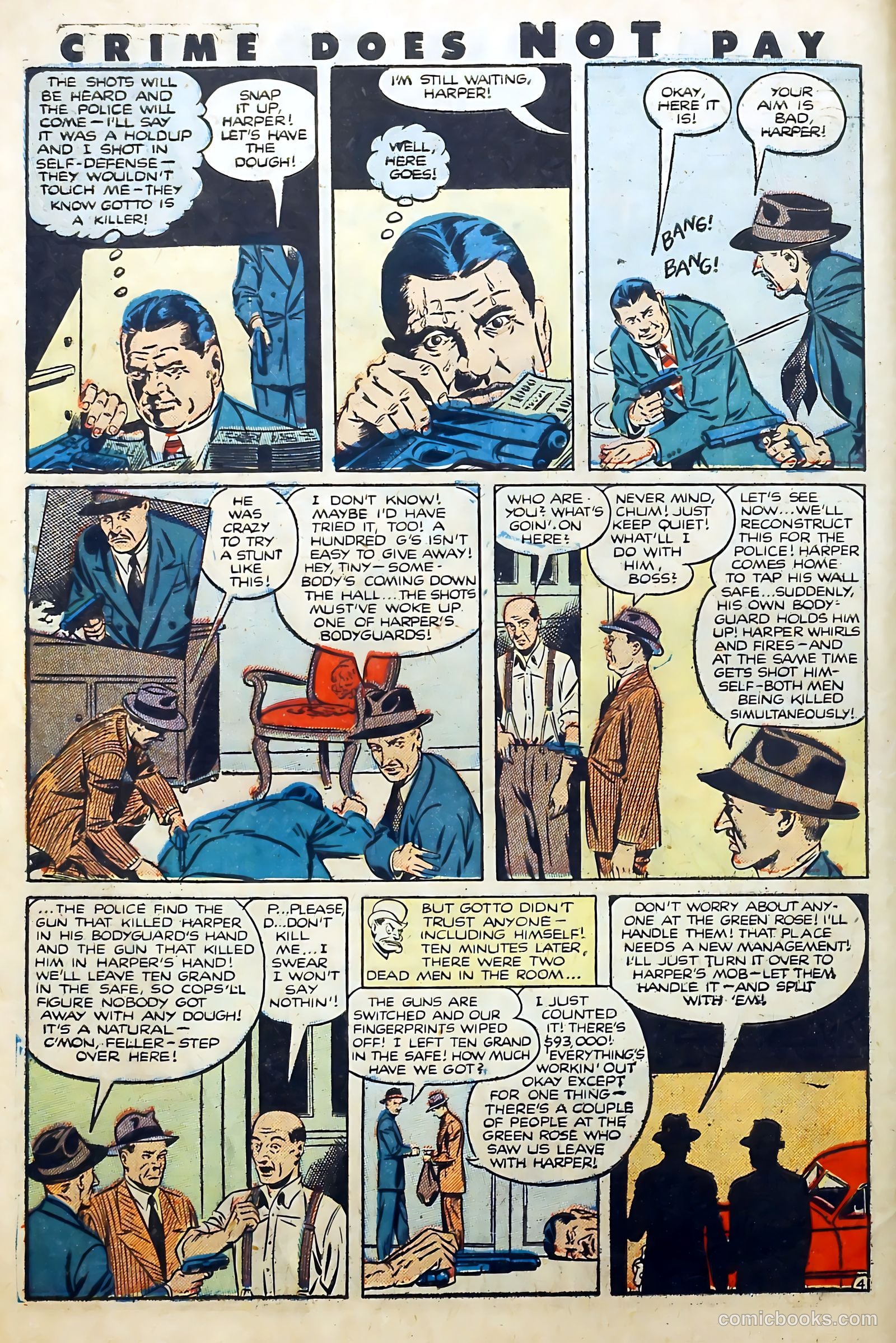 Crime Does Not Pay #105 (1951) — page 6 of 37