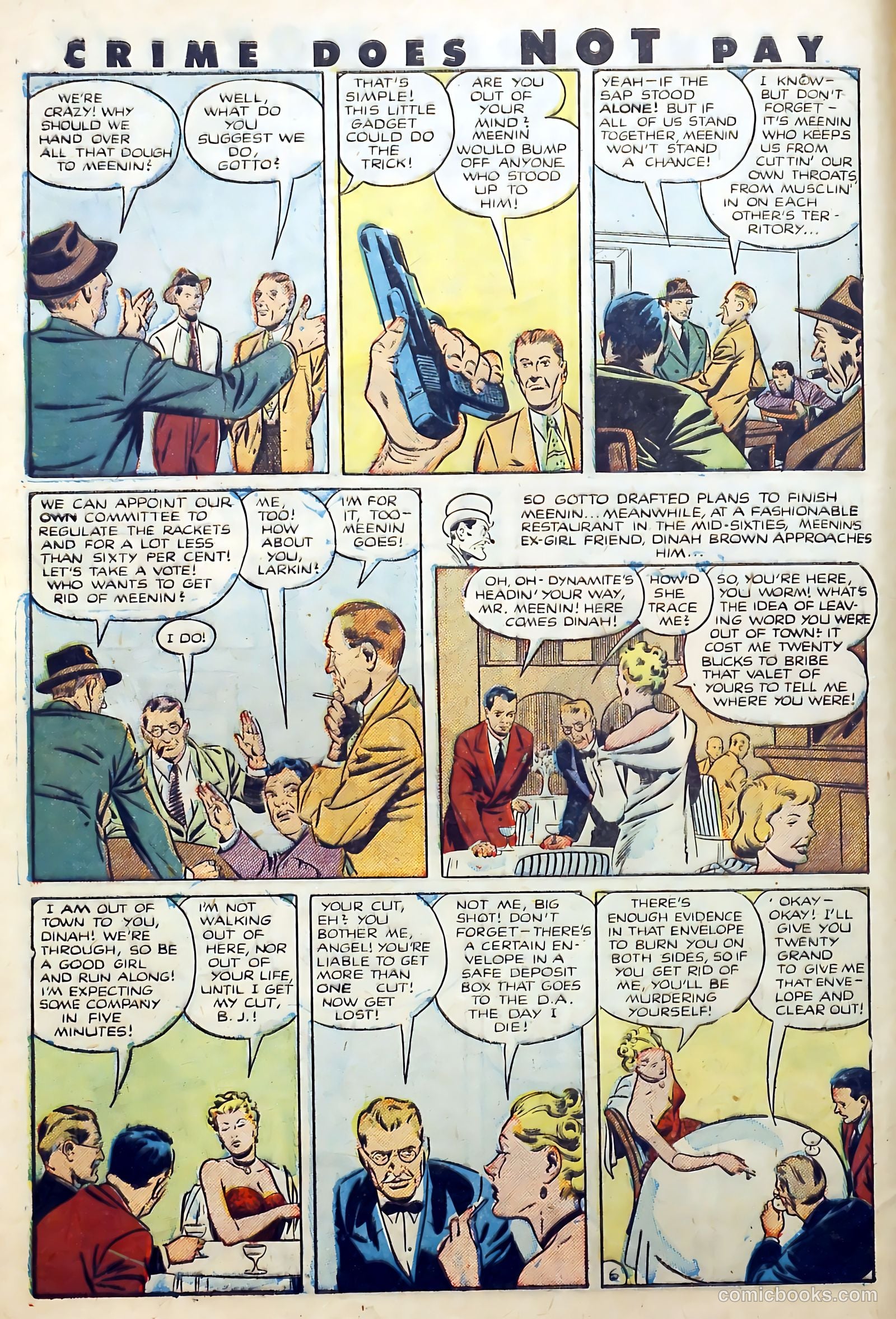Crime Does Not Pay #105 (1951) — page 8 of 37