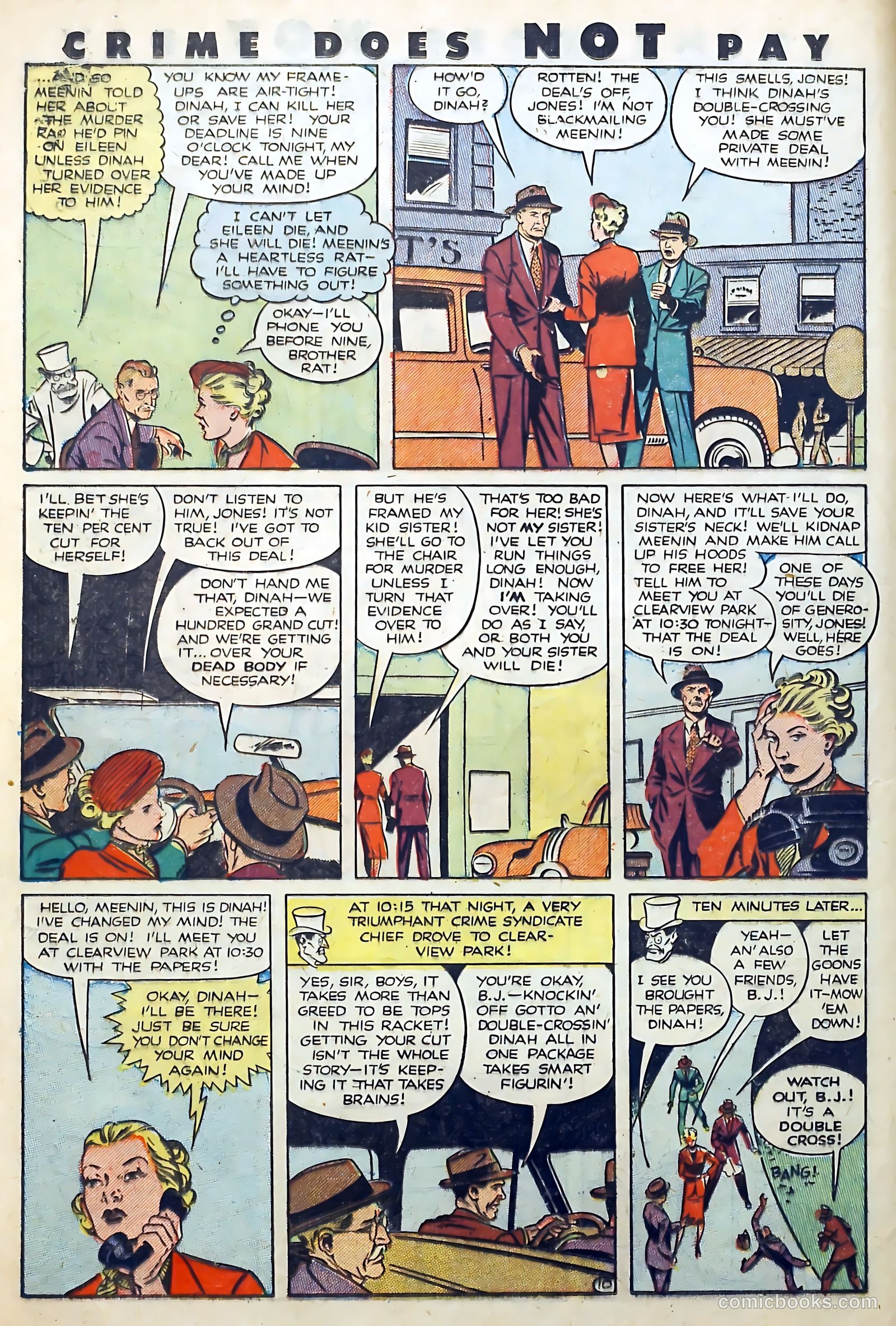 Crime Does Not Pay #105 (1951) — page 12 of 37