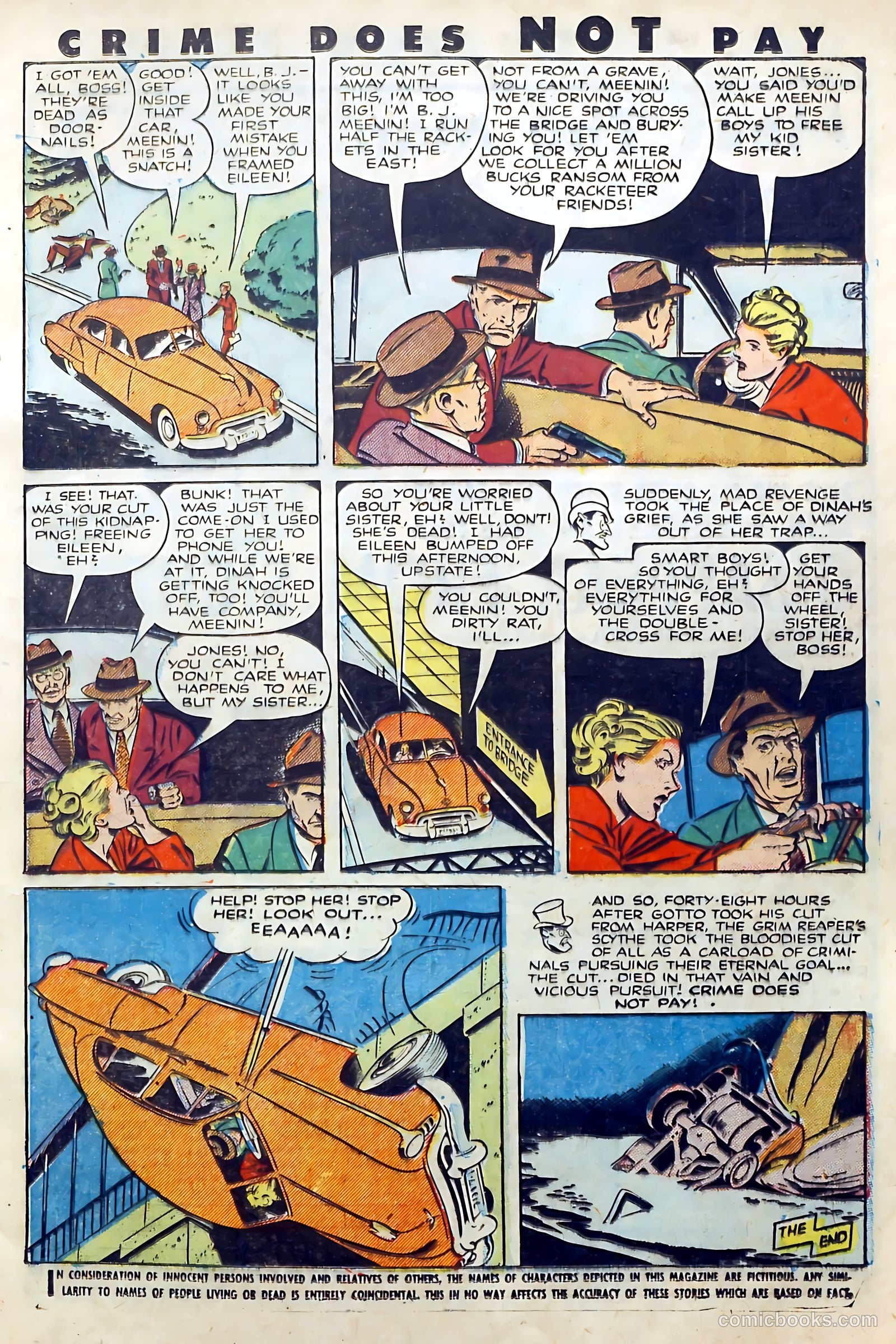 Crime Does Not Pay #105 (1951) — page 13 of 37