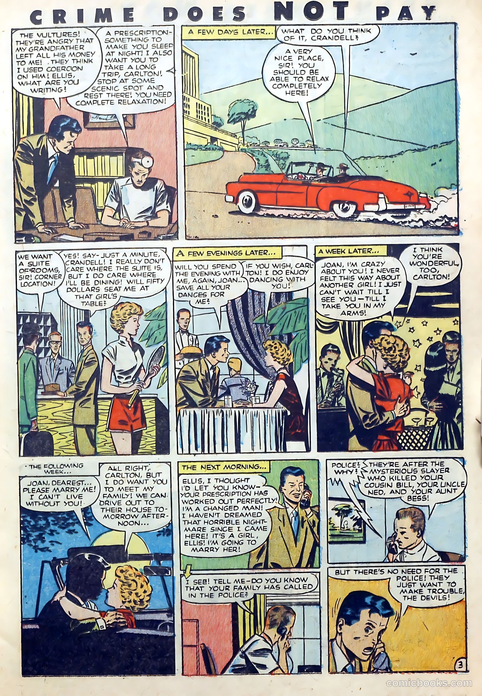 Crime Does Not Pay #105 (1951) — page 17 of 37