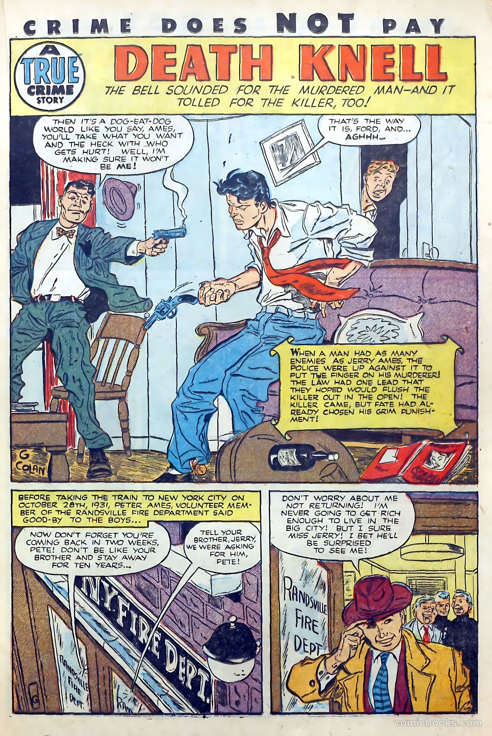 Crime Does Not Pay #105 (1951) — page 21 of 37