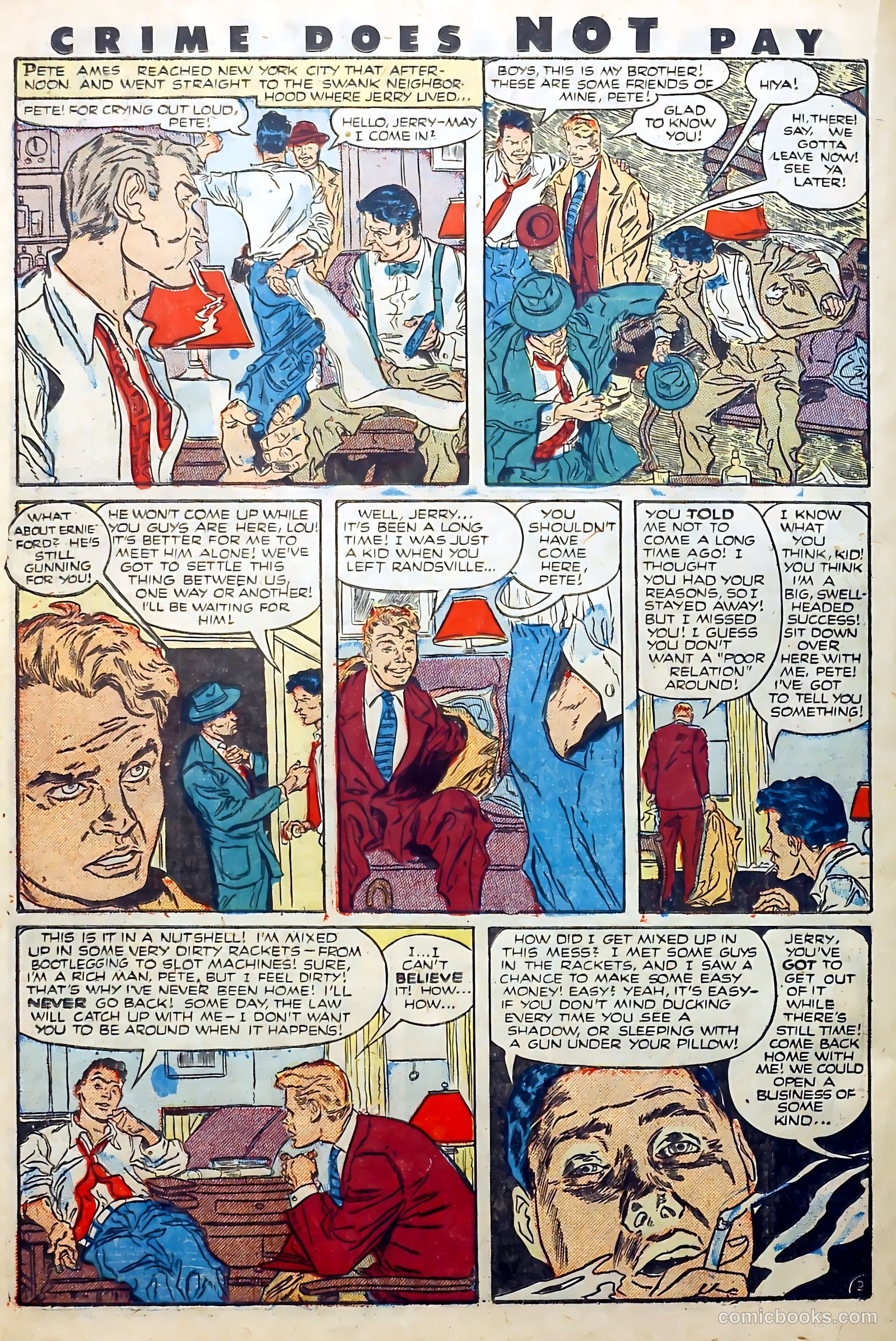 Crime Does Not Pay #105 (1951) — page 22 of 37