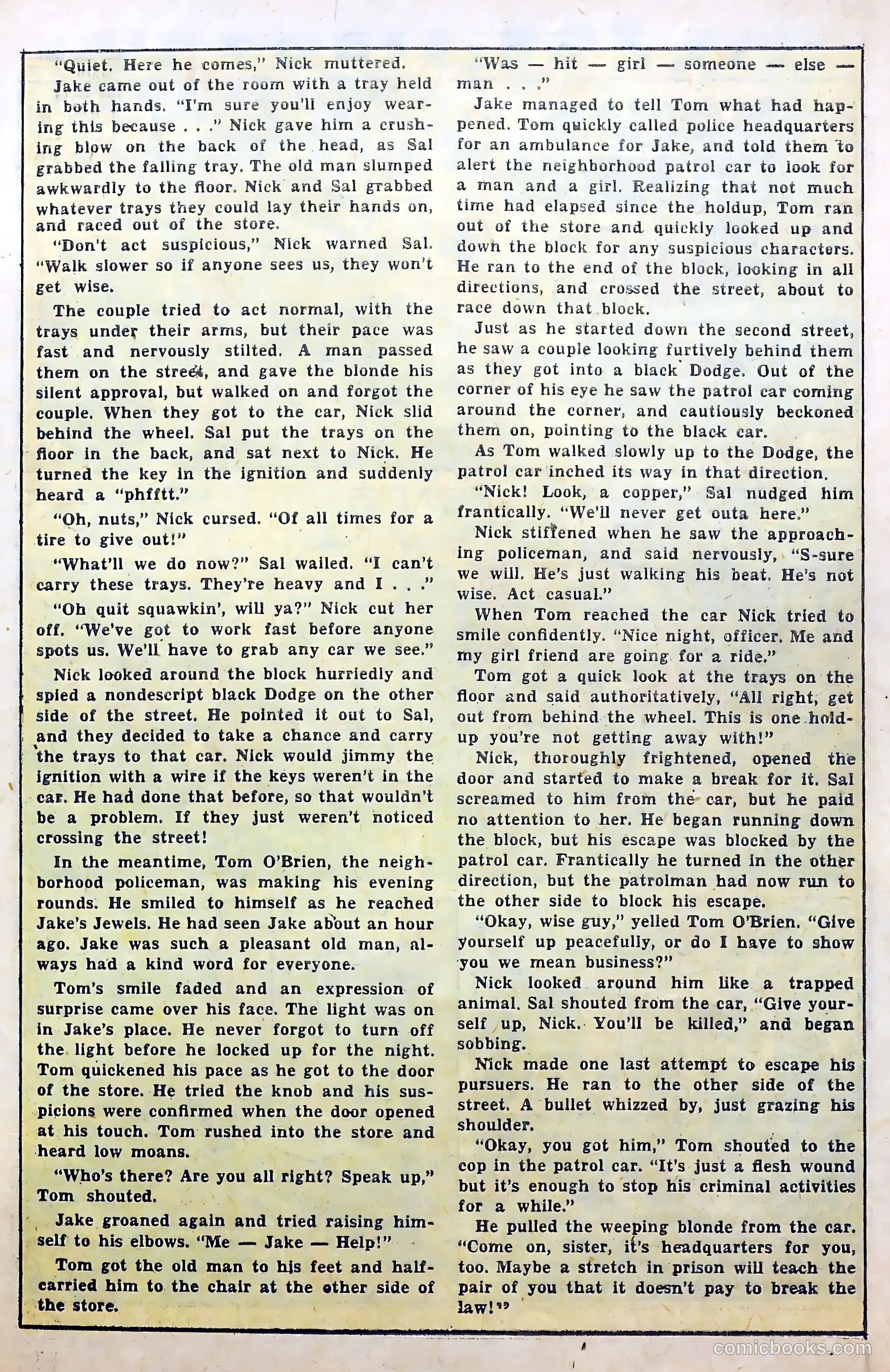 Crime Does Not Pay #105 (1951) — page 27 of 37