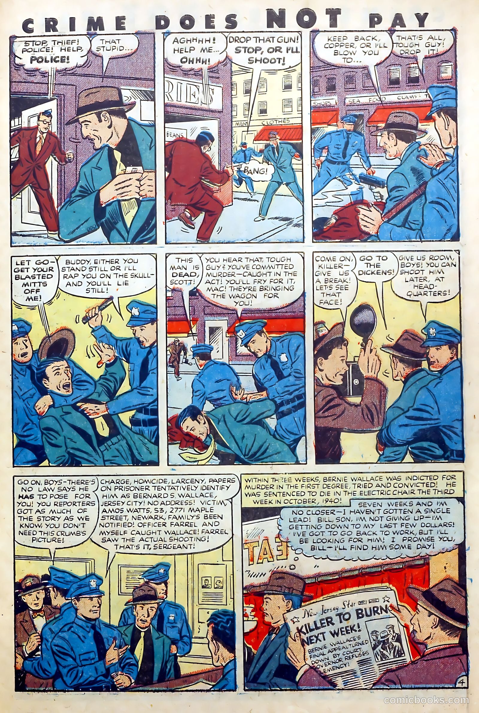 Crime Does Not Pay #105 (1951) — page 31 of 37