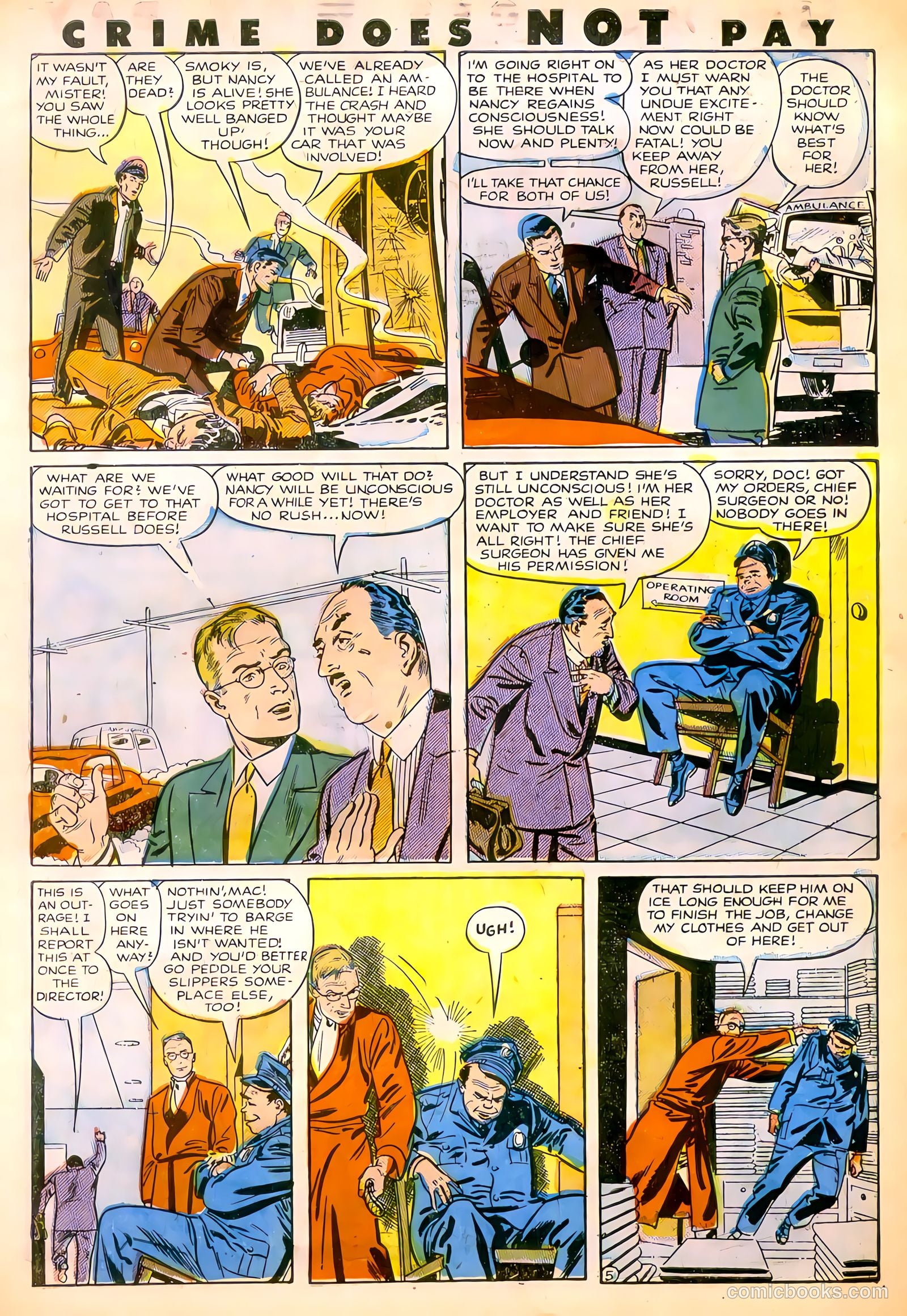 Crime Does Not Pay #106 (1952) — page 6 of 34