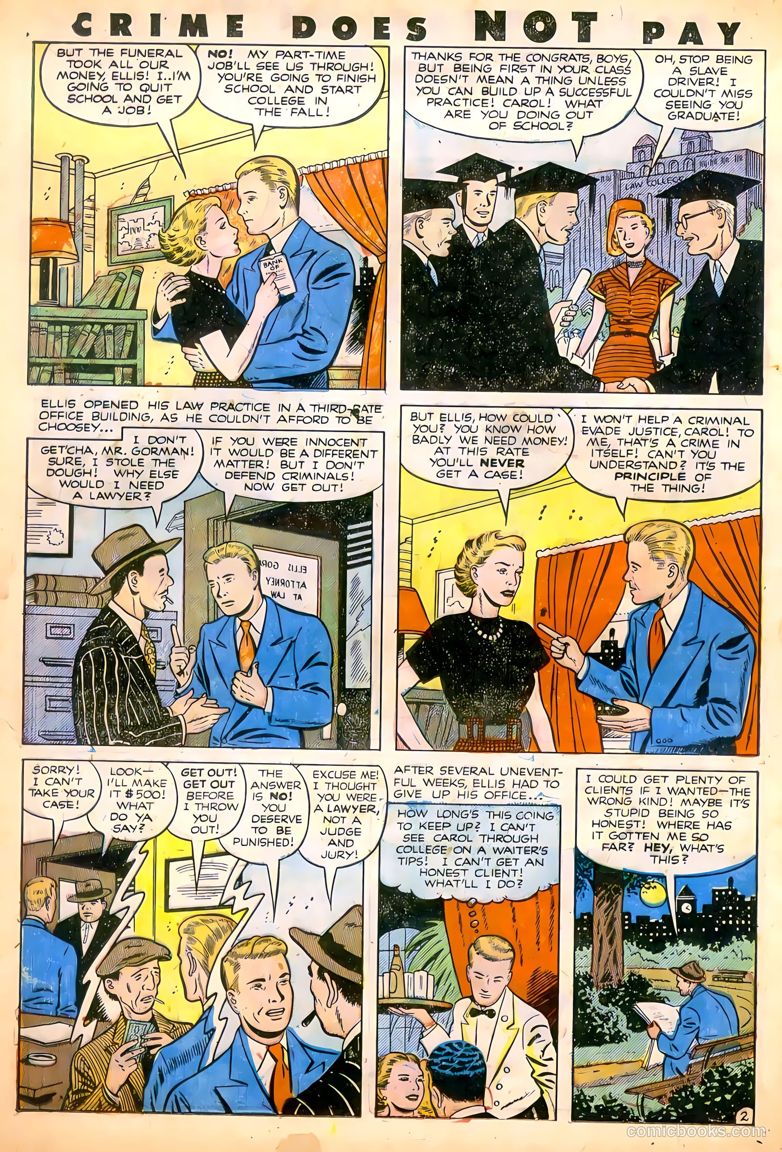 Crime Does Not Pay #106 (1952) — page 11 of 34