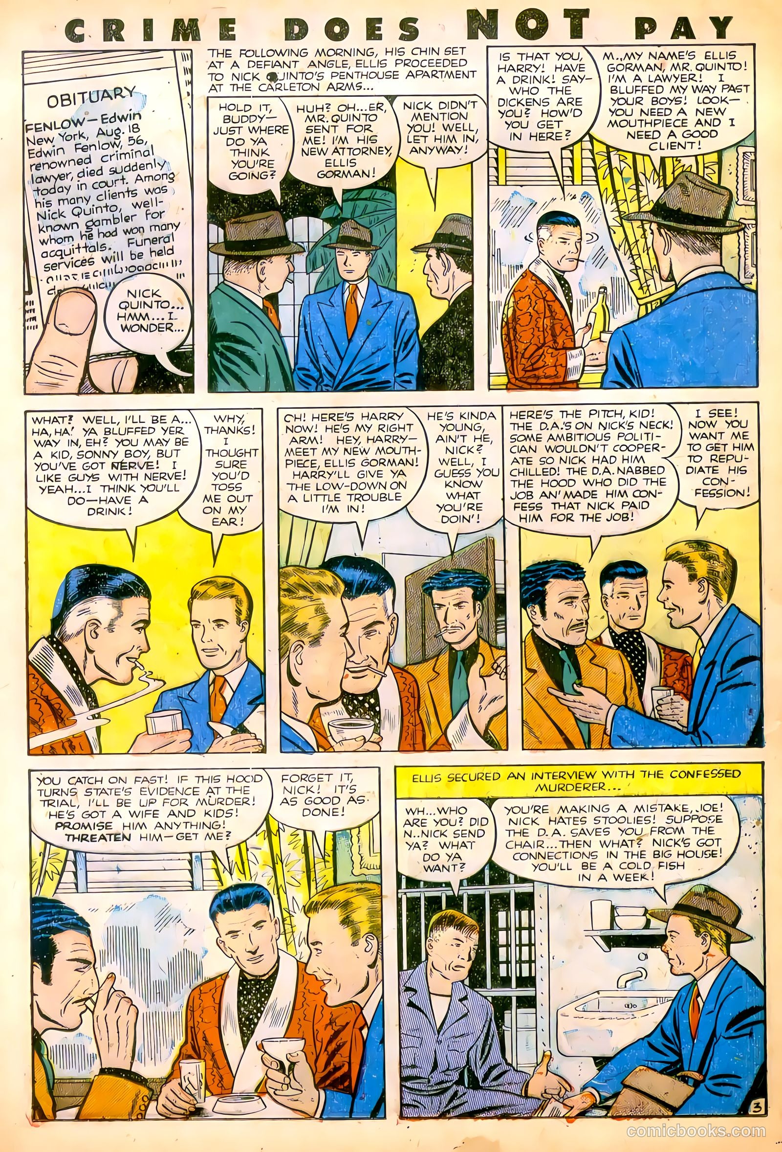Crime Does Not Pay #106 (1952) — page 12 of 34