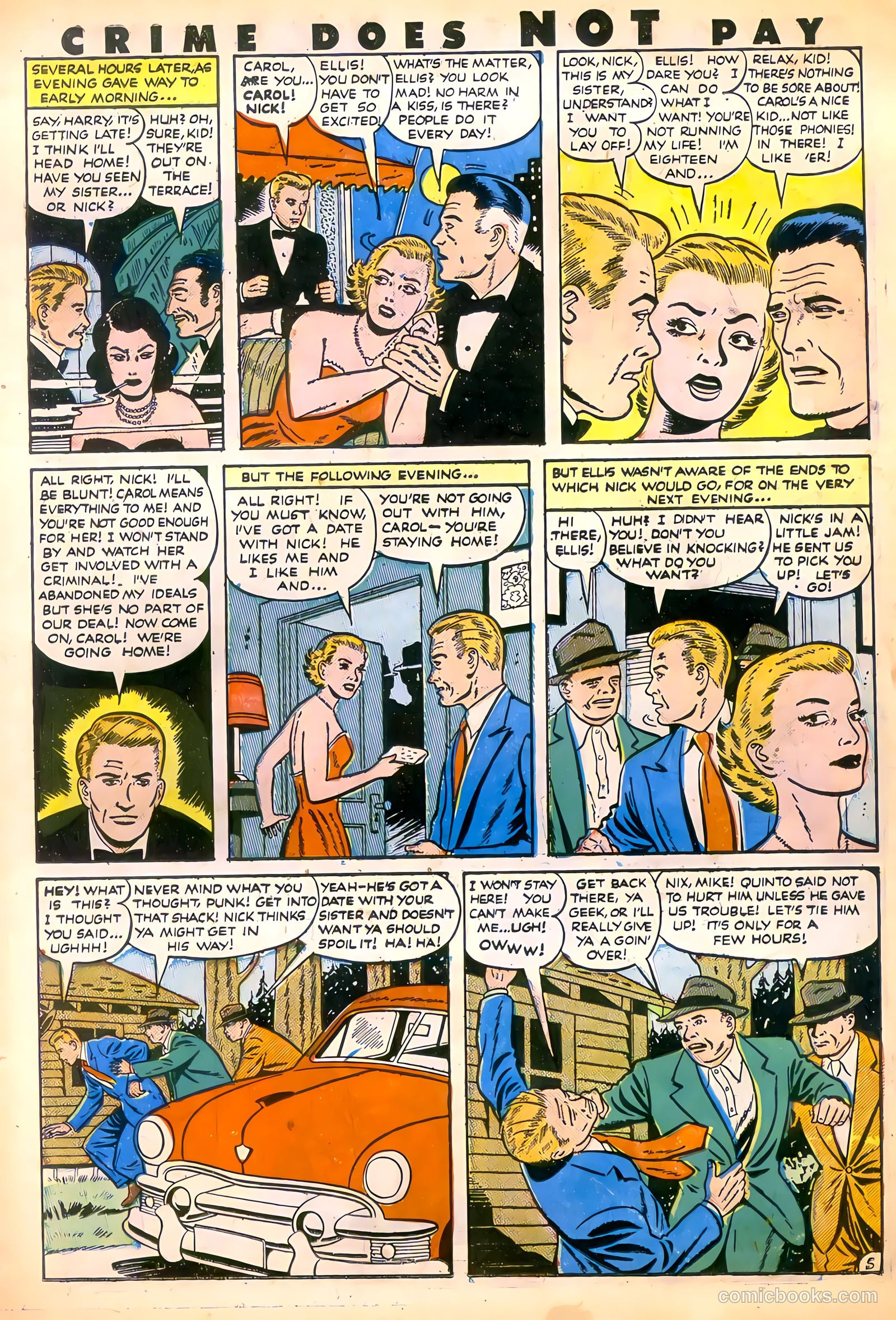 Crime Does Not Pay #106 (1952) — page 14 of 34