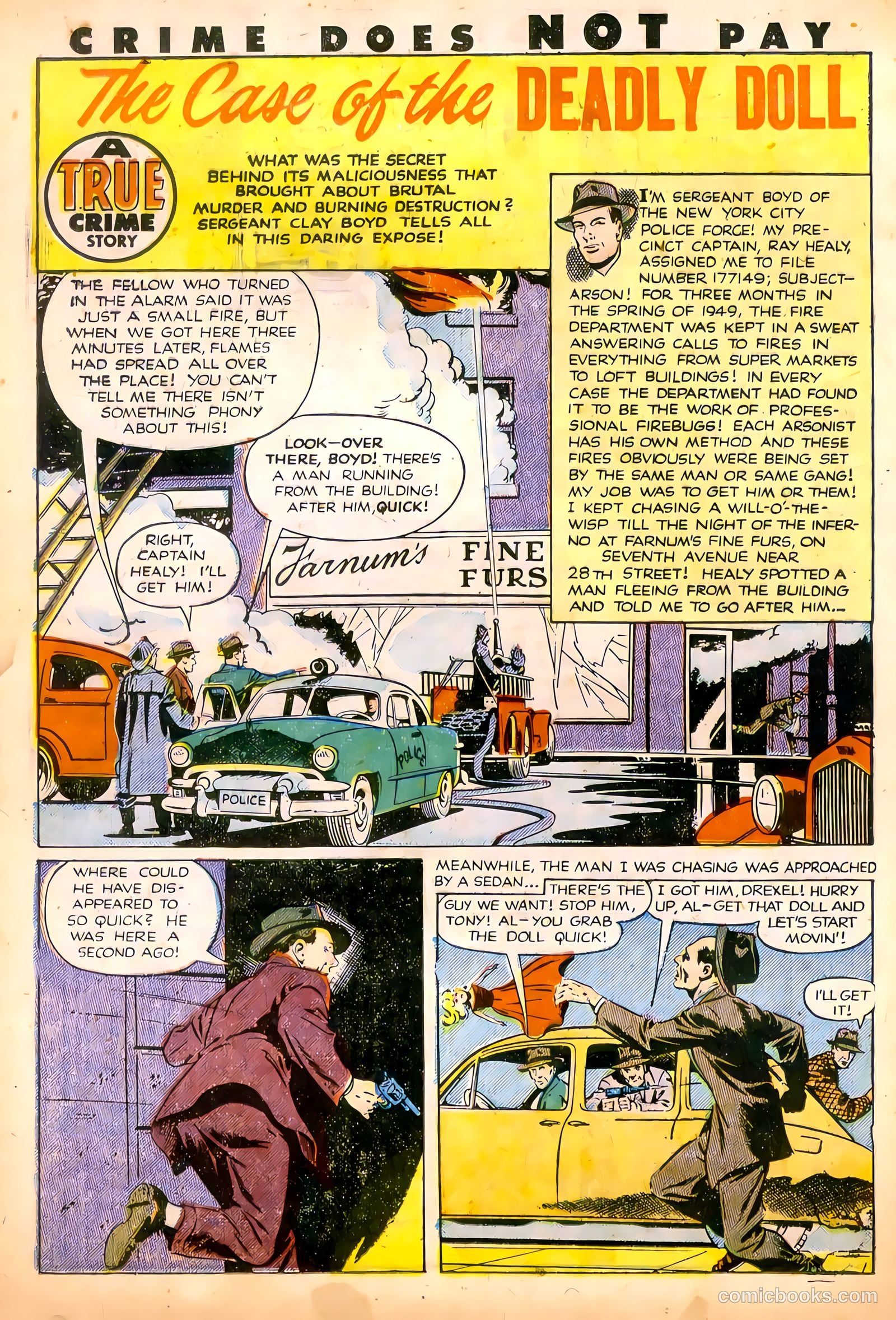 Crime Does Not Pay #106 (1952) — page 19 of 34