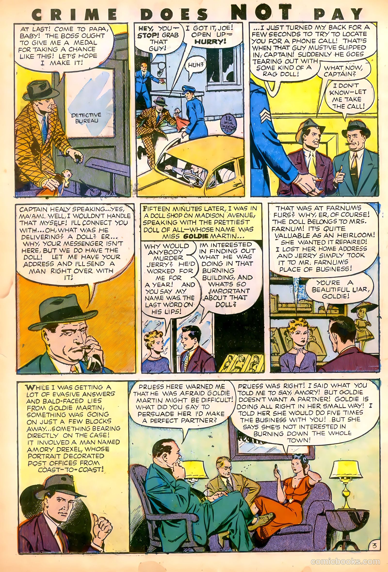 Crime Does Not Pay #106 (1952) — page 21 of 34