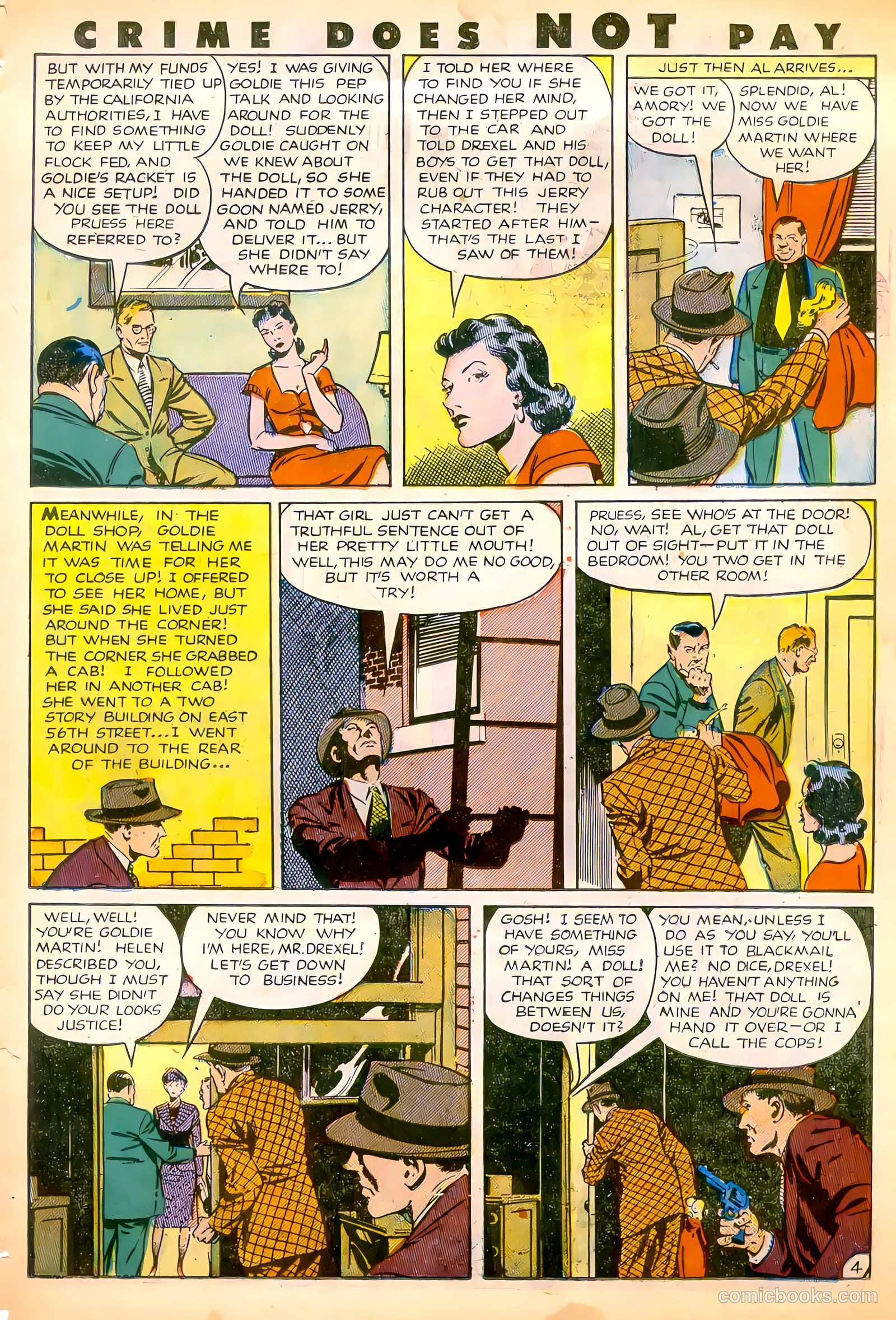 Crime Does Not Pay #106 (1952) — page 22 of 34