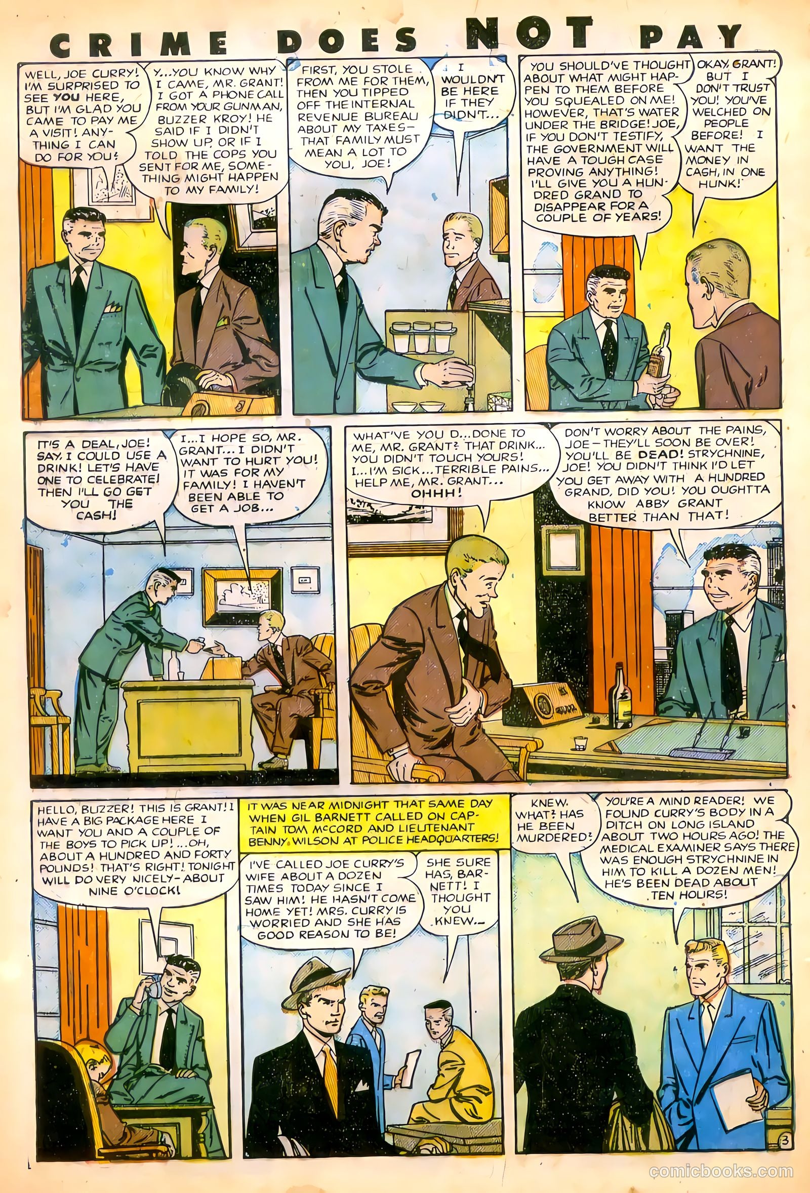 Crime Does Not Pay #106 (1952) — page 27 of 34