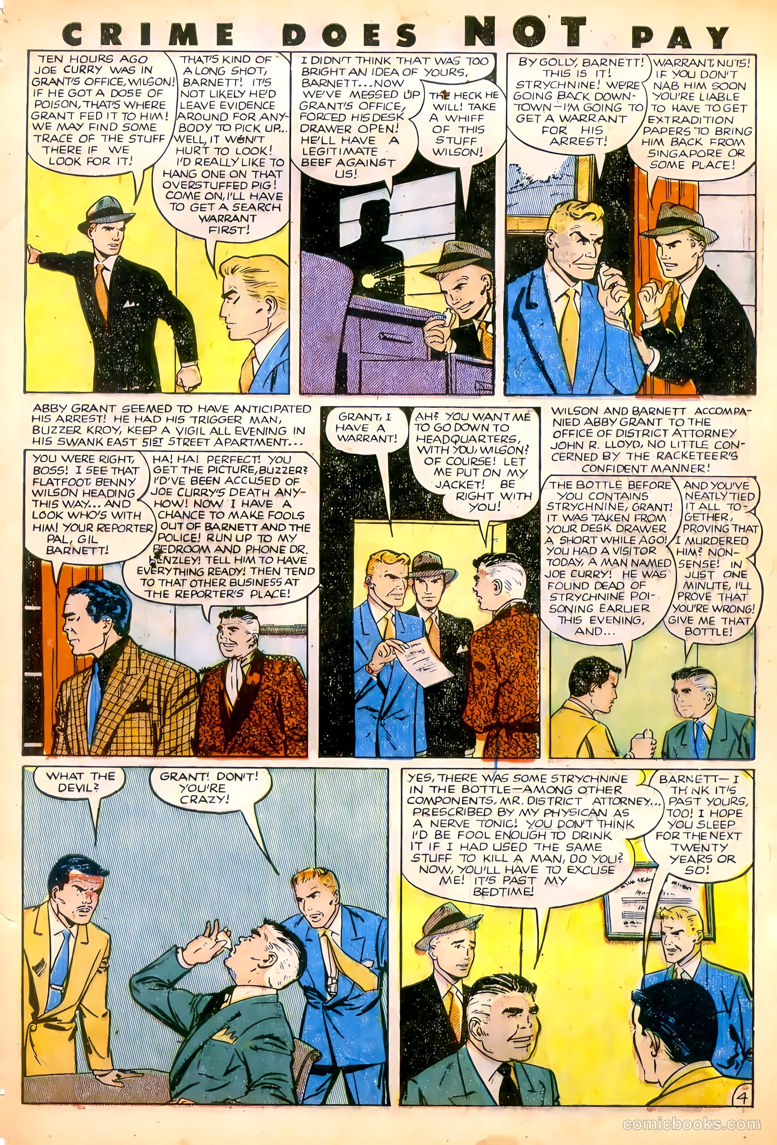 Crime Does Not Pay #106 (1952) — page 28 of 34