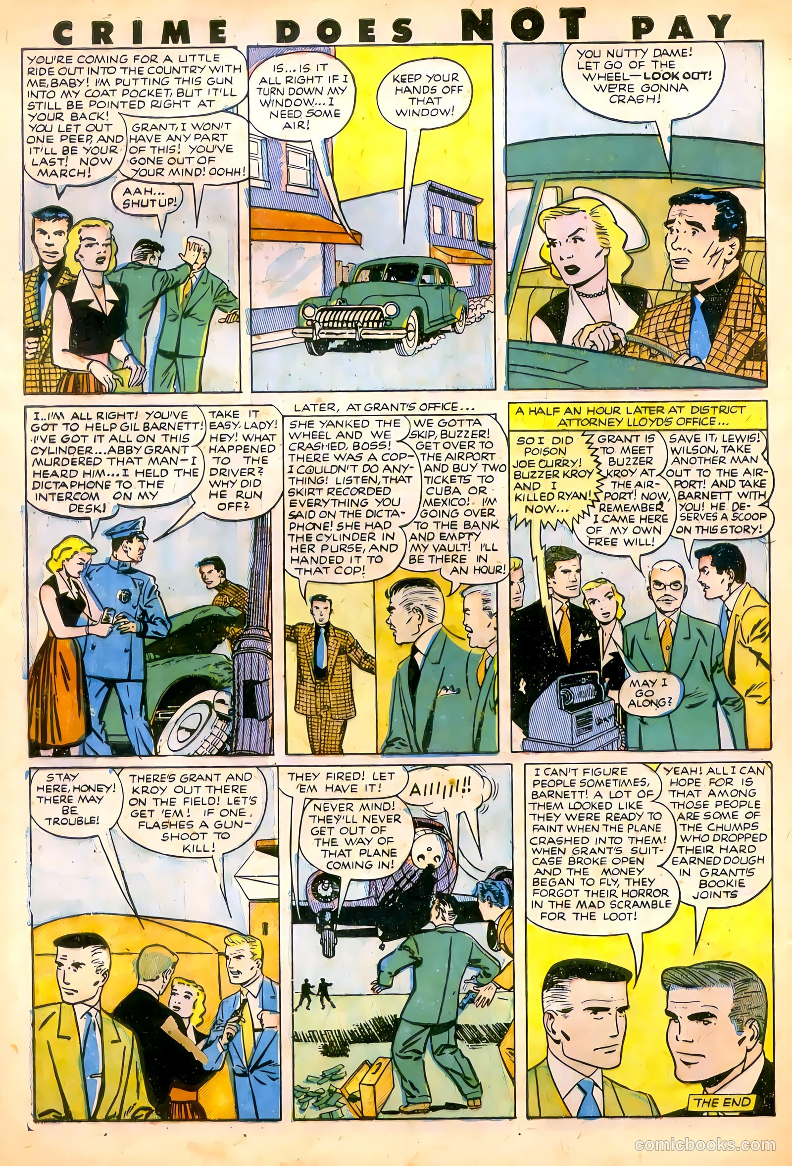 Crime Does Not Pay #106 (1952) — page 31 of 34