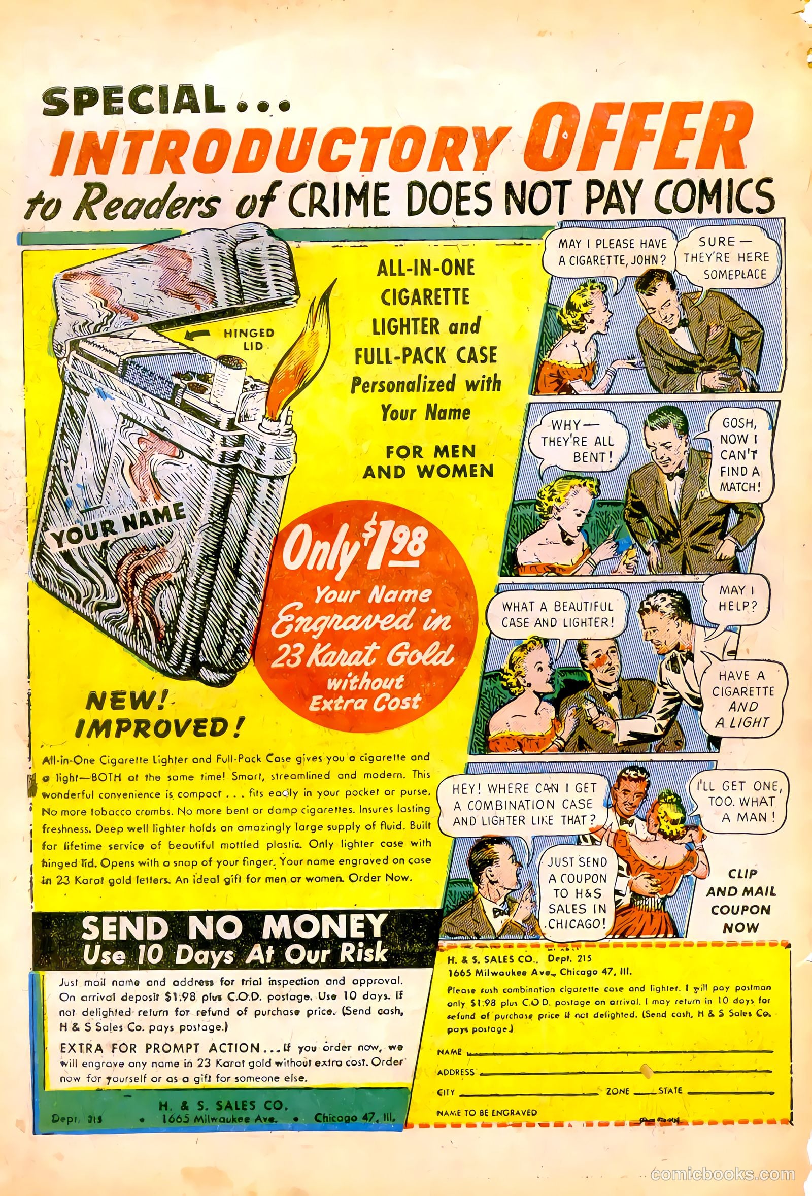 Crime Does Not Pay #106 (1952) — page 33 of 34