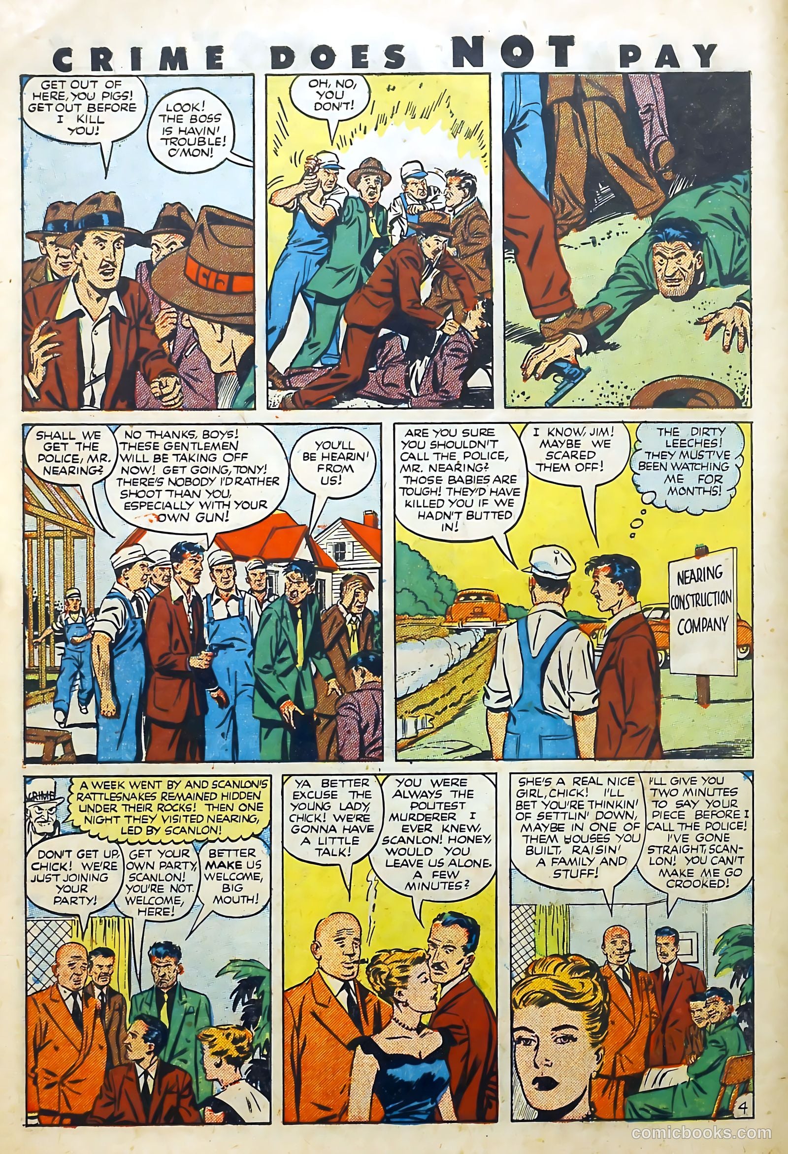 Crime Does Not Pay #107 (1952) — page 6 of 37