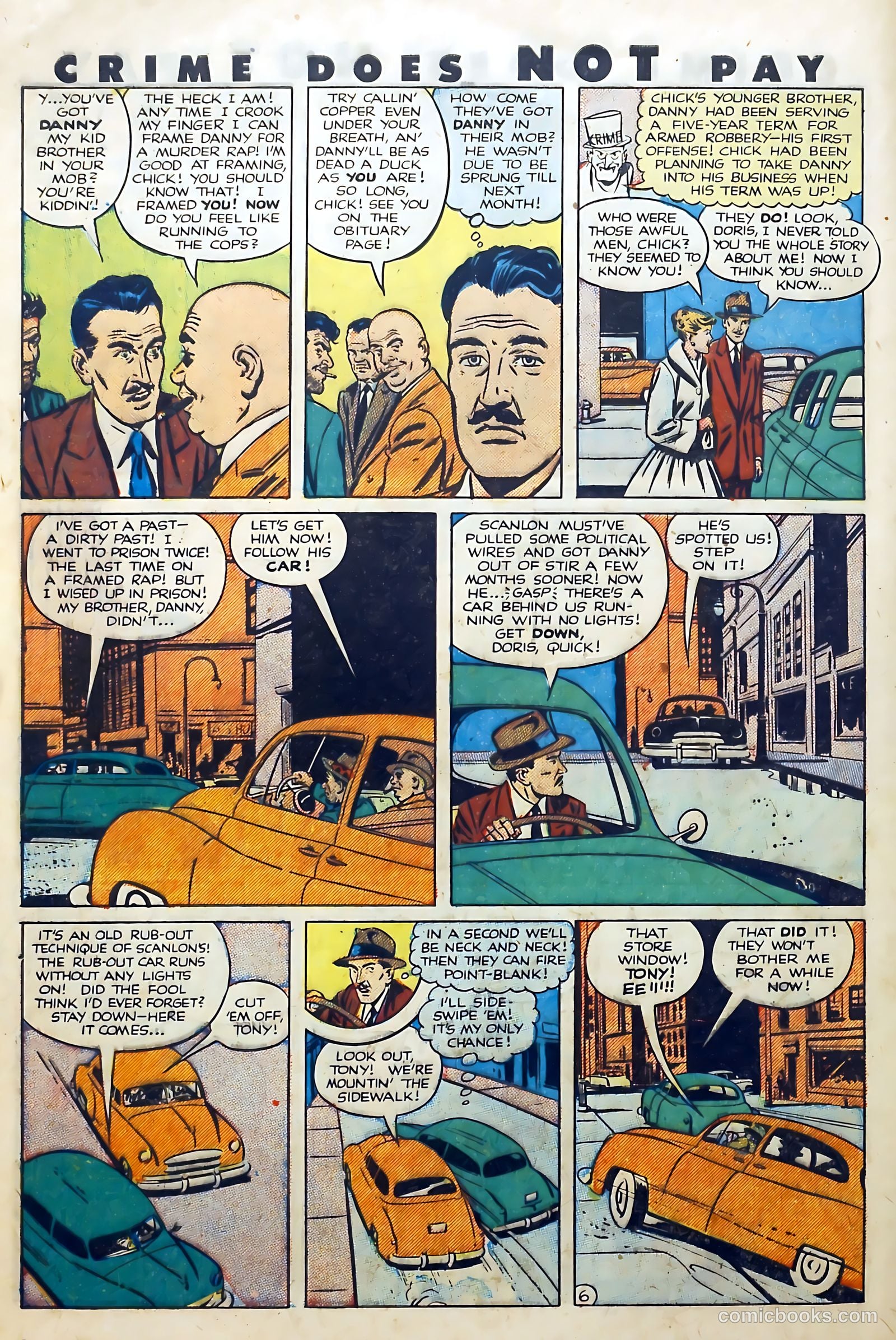 Crime Does Not Pay #107 (1952) — page 8 of 37