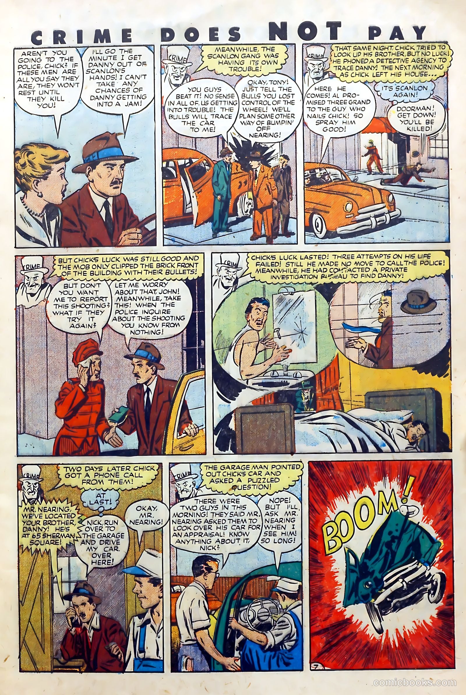 Crime Does Not Pay #107 (1952) — page 9 of 37