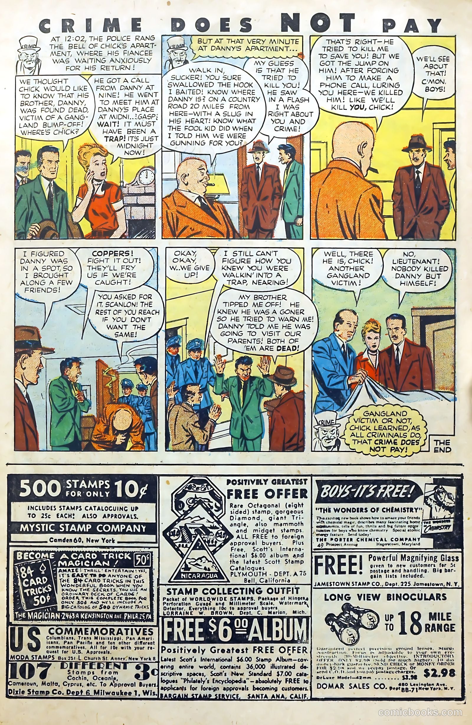 Crime Does Not Pay #107 (1952) — page 11 of 37