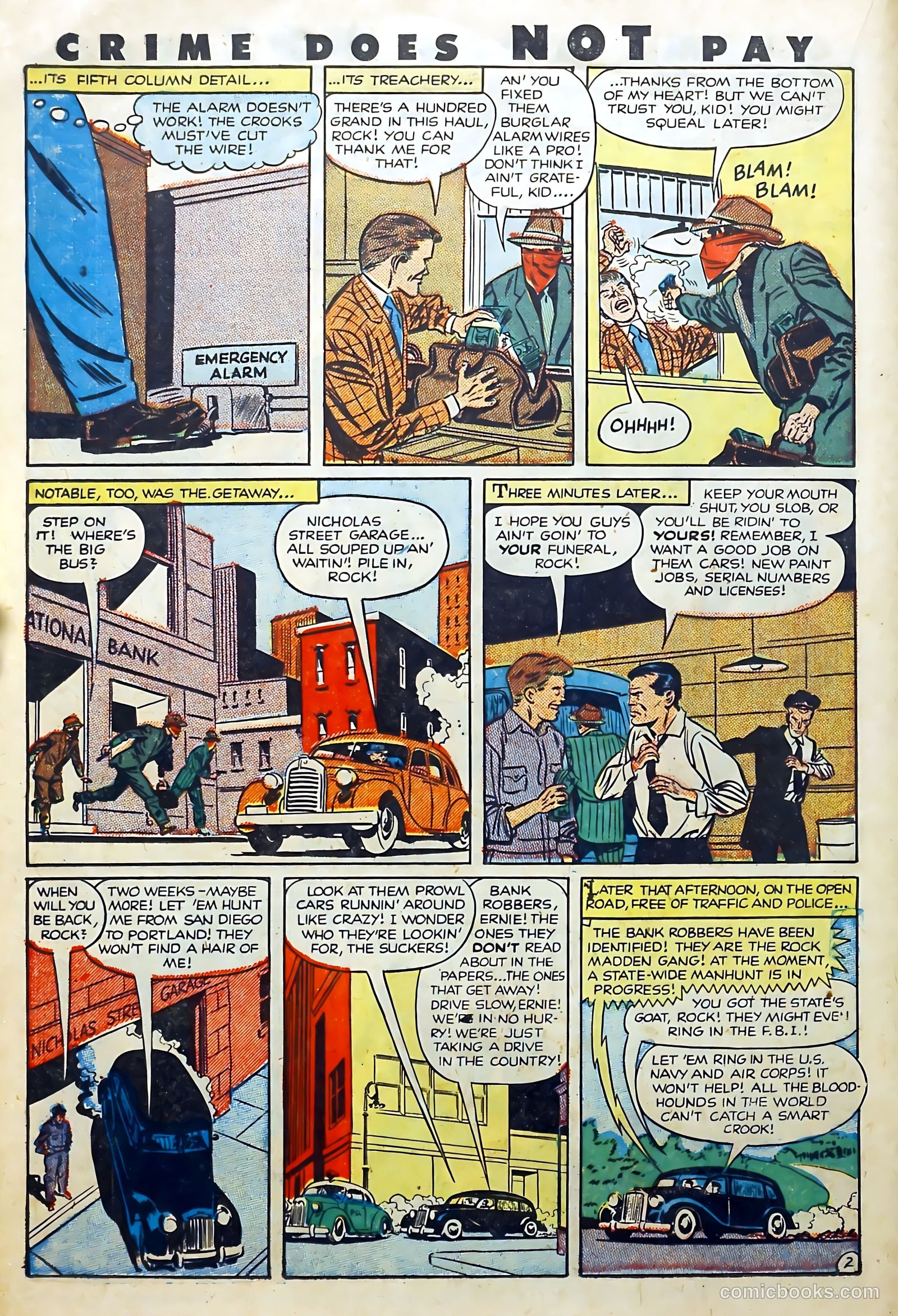 Crime Does Not Pay #107 (1952) — page 14 of 37