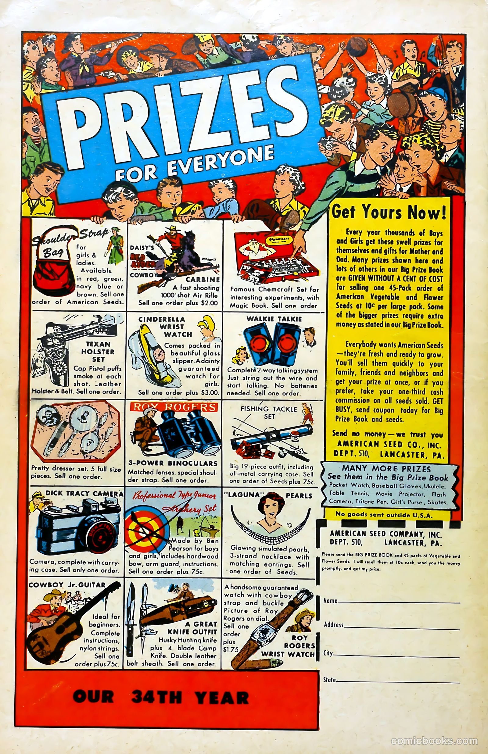 Crime Does Not Pay #107 (1952) — page 36 of 37